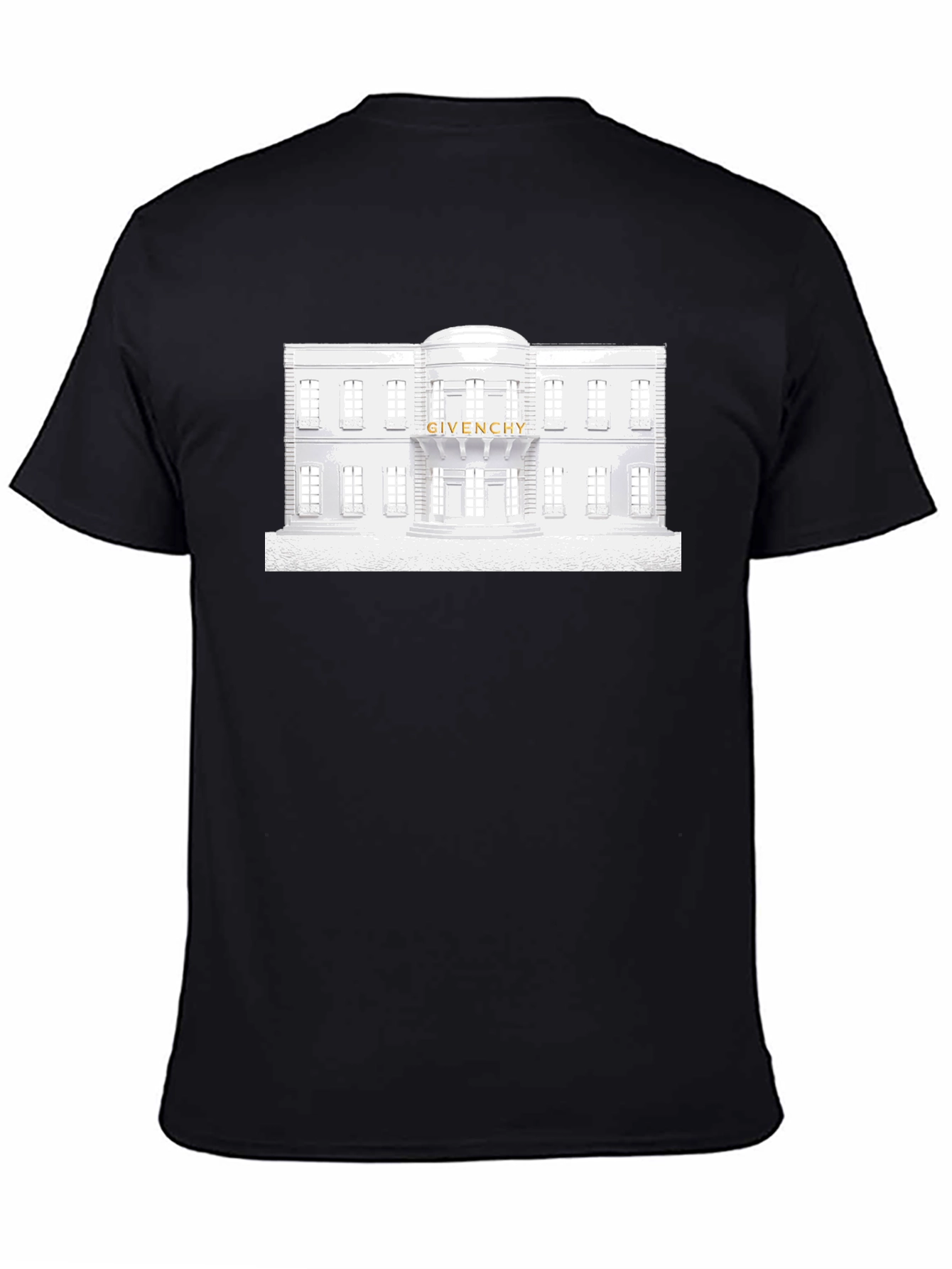 Black Givenchy Building T-Shirt