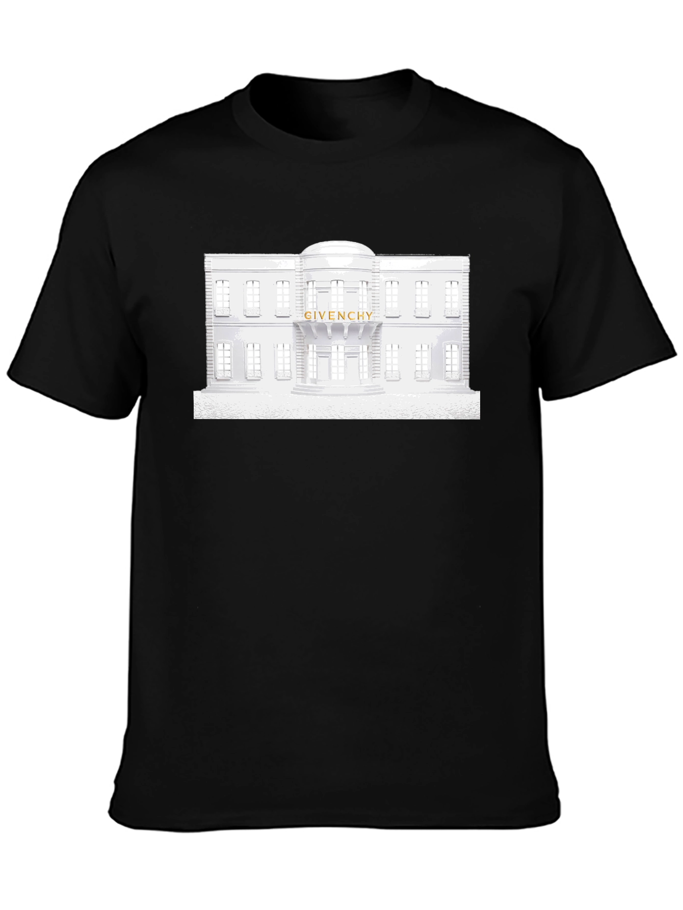 Black Givenchy Building T-Shirt