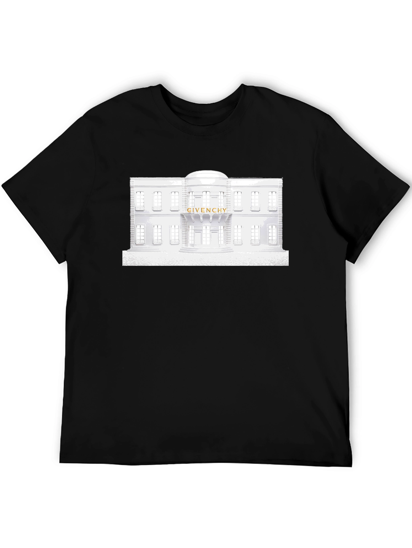 Black Givenchy Building T-Shirt
