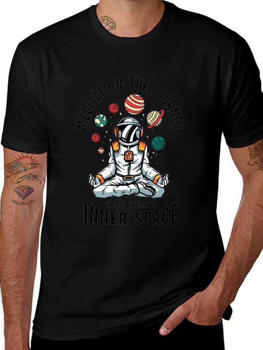 Astronaut Meditation Journey T-Shirt