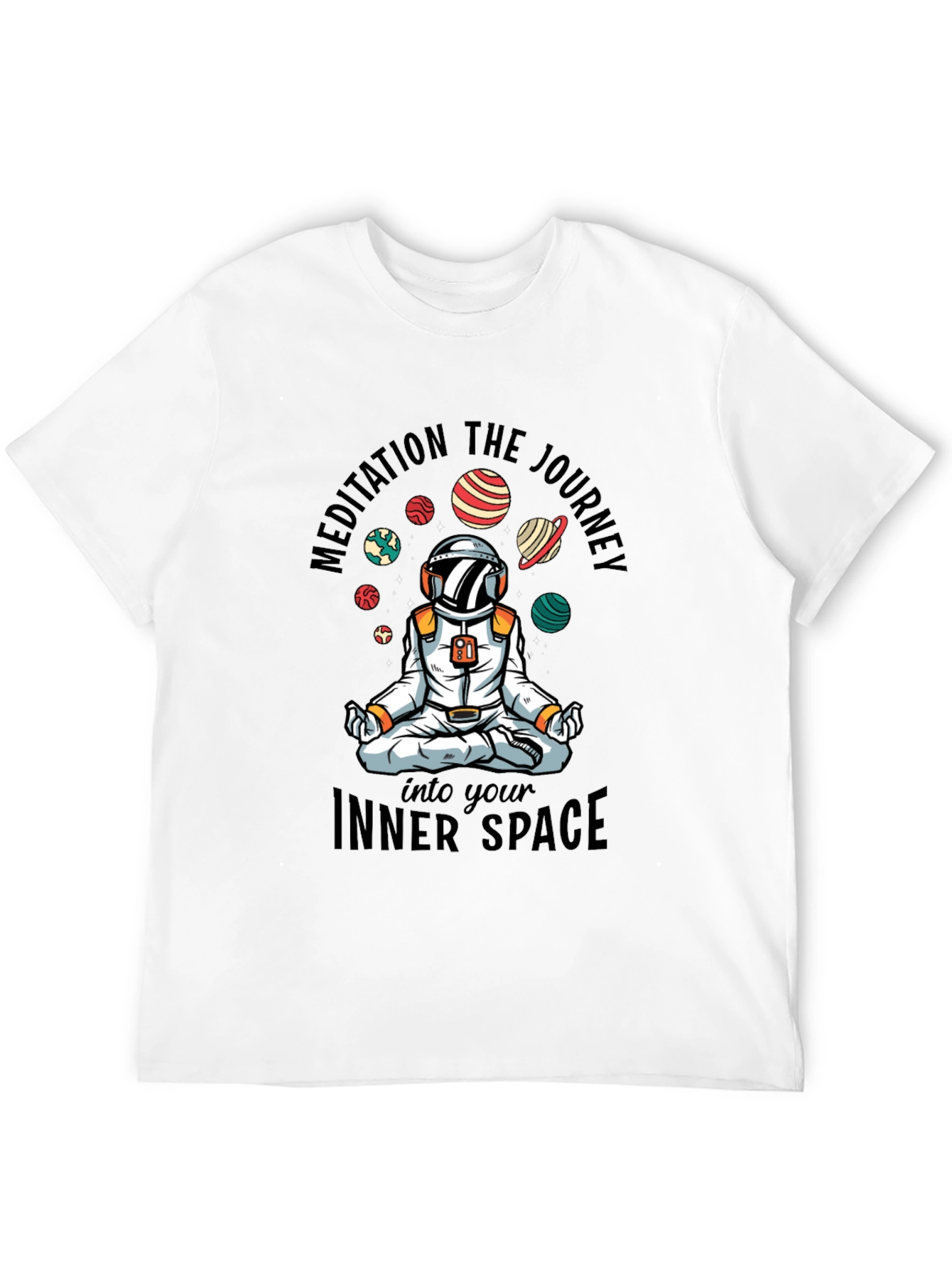 Astronaut Meditation Journey T-Shirt