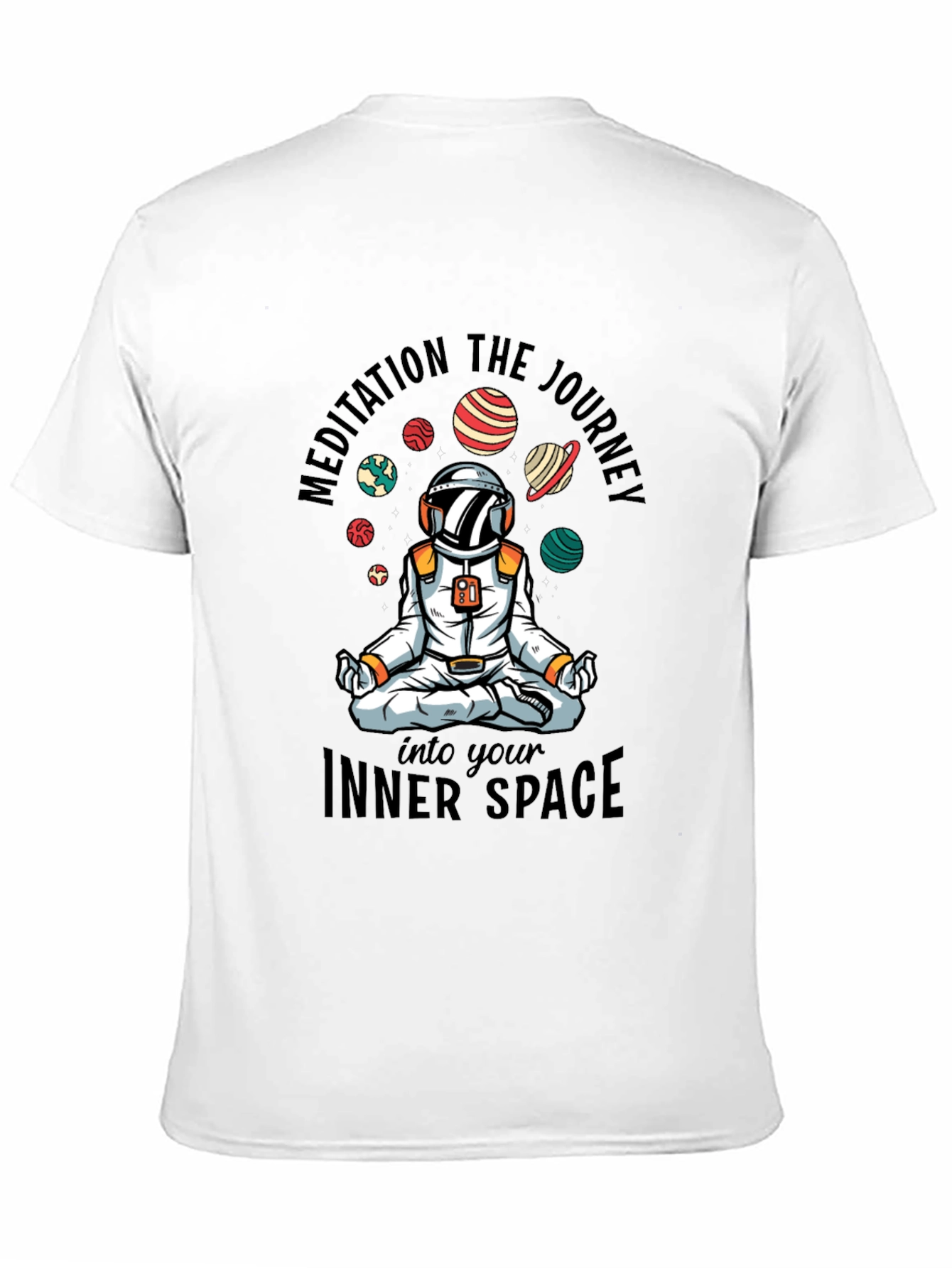 Astronaut Meditation Journey T-Shirt