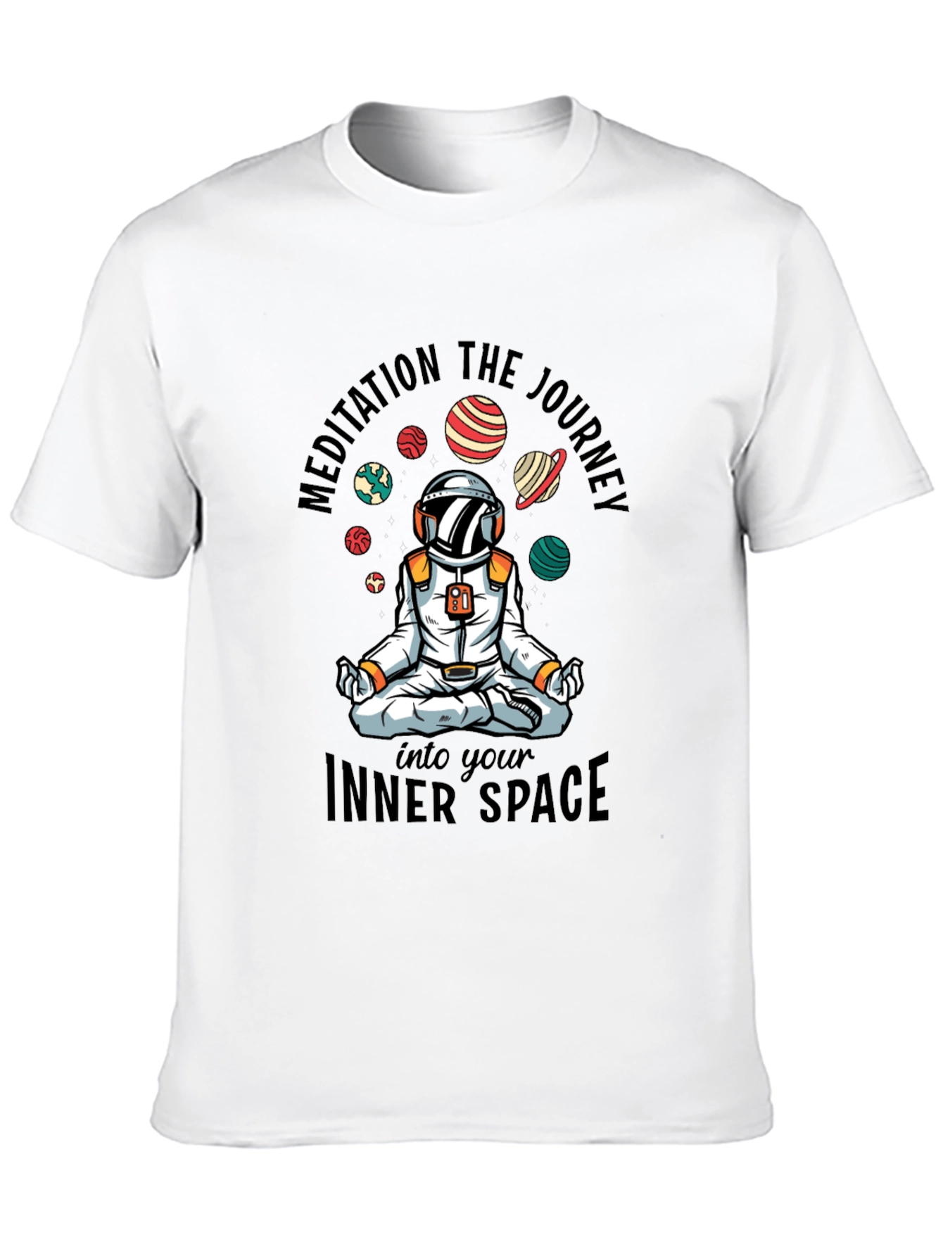 Astronaut Meditation Journey T-Shirt