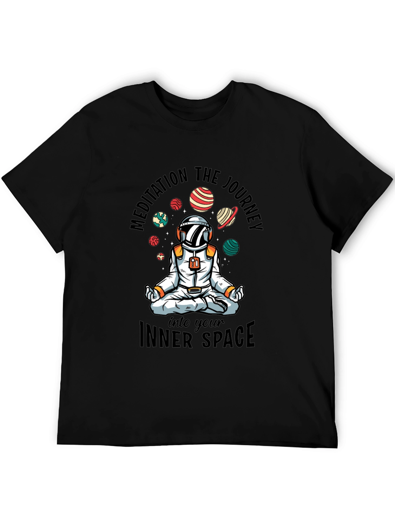 Astronaut Meditation Journey T-Shirt