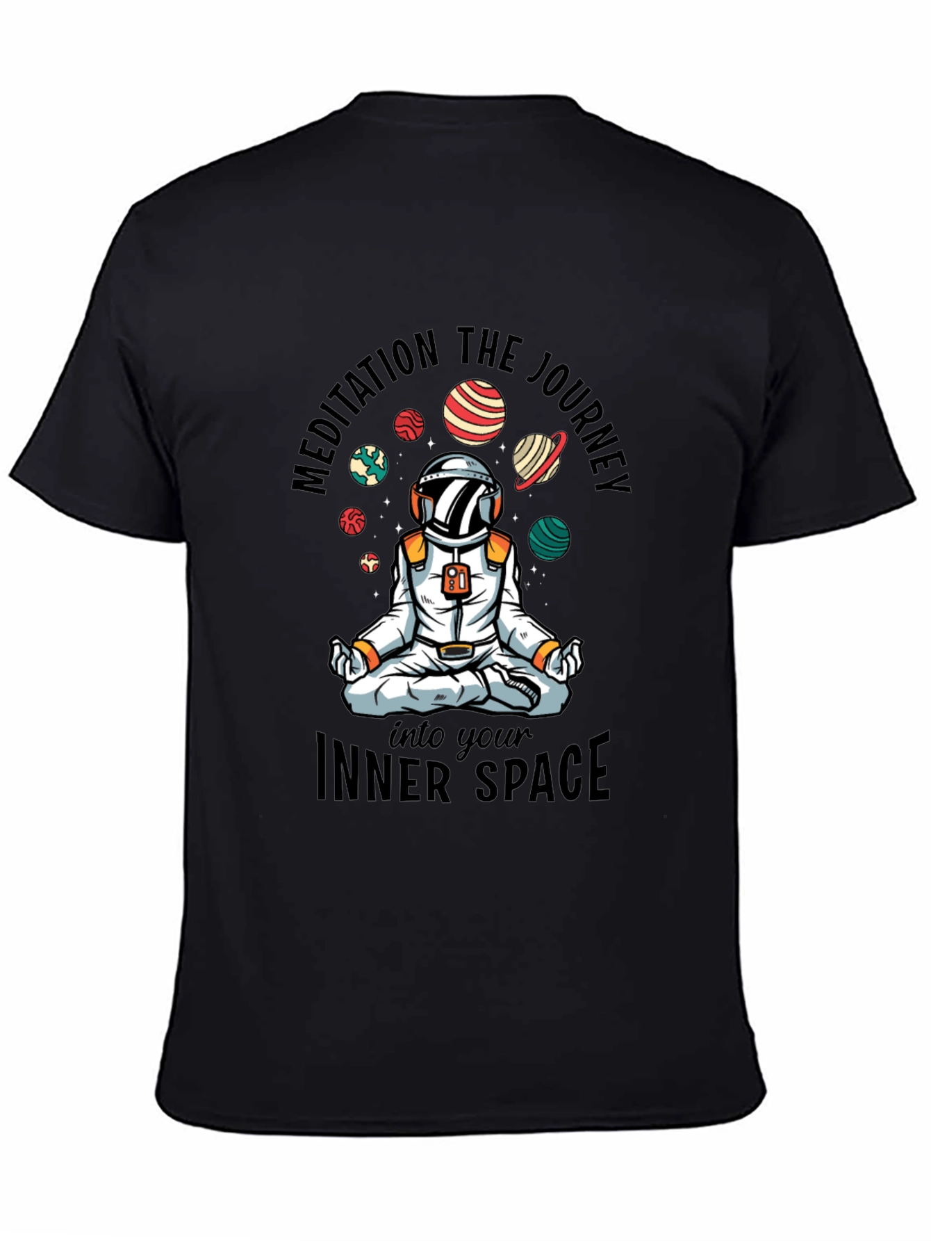 Astronaut Meditation Journey T-Shirt