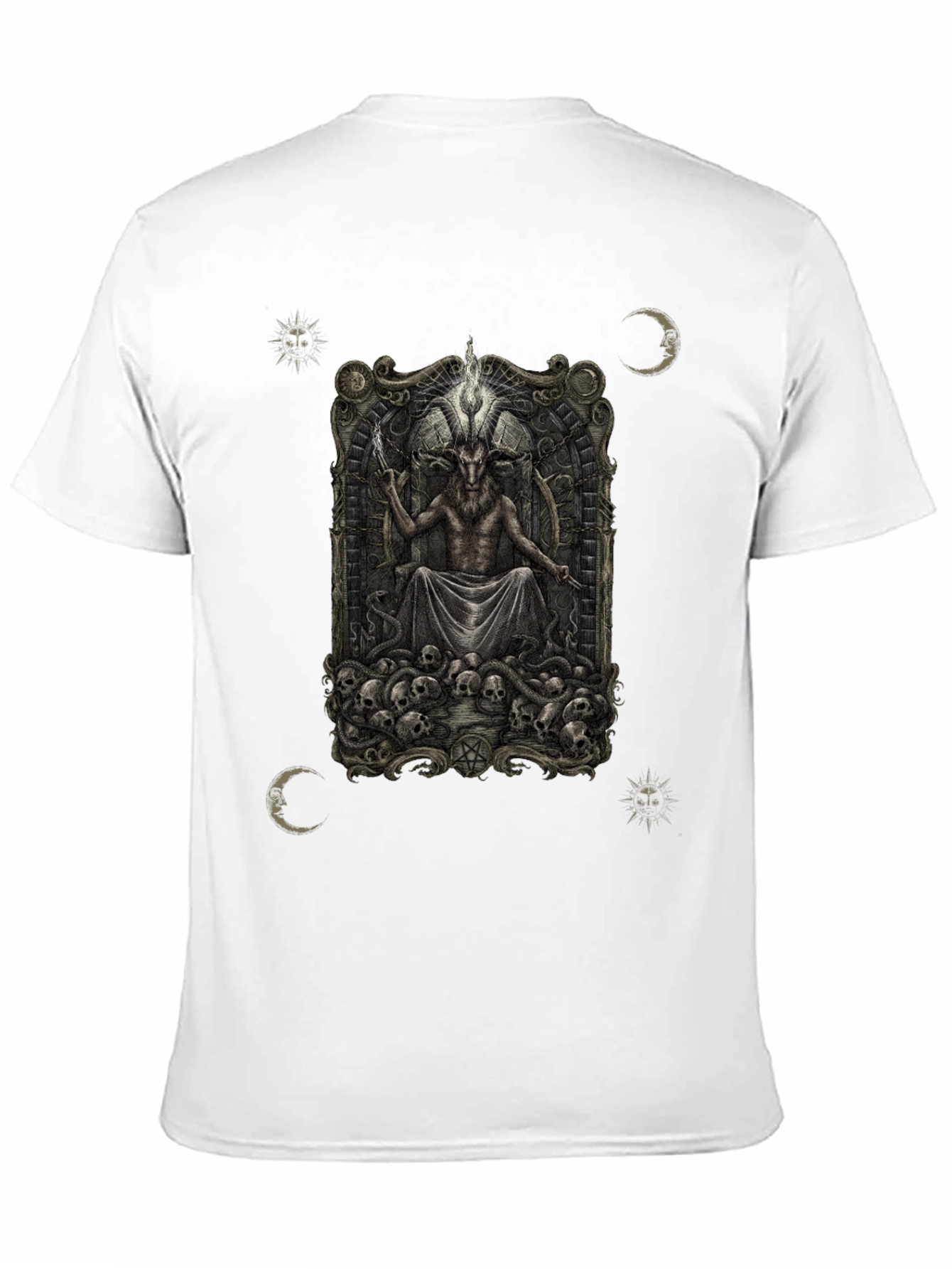 Occult Baphomet Graphic T-Shirt - Dark Satanic Tee