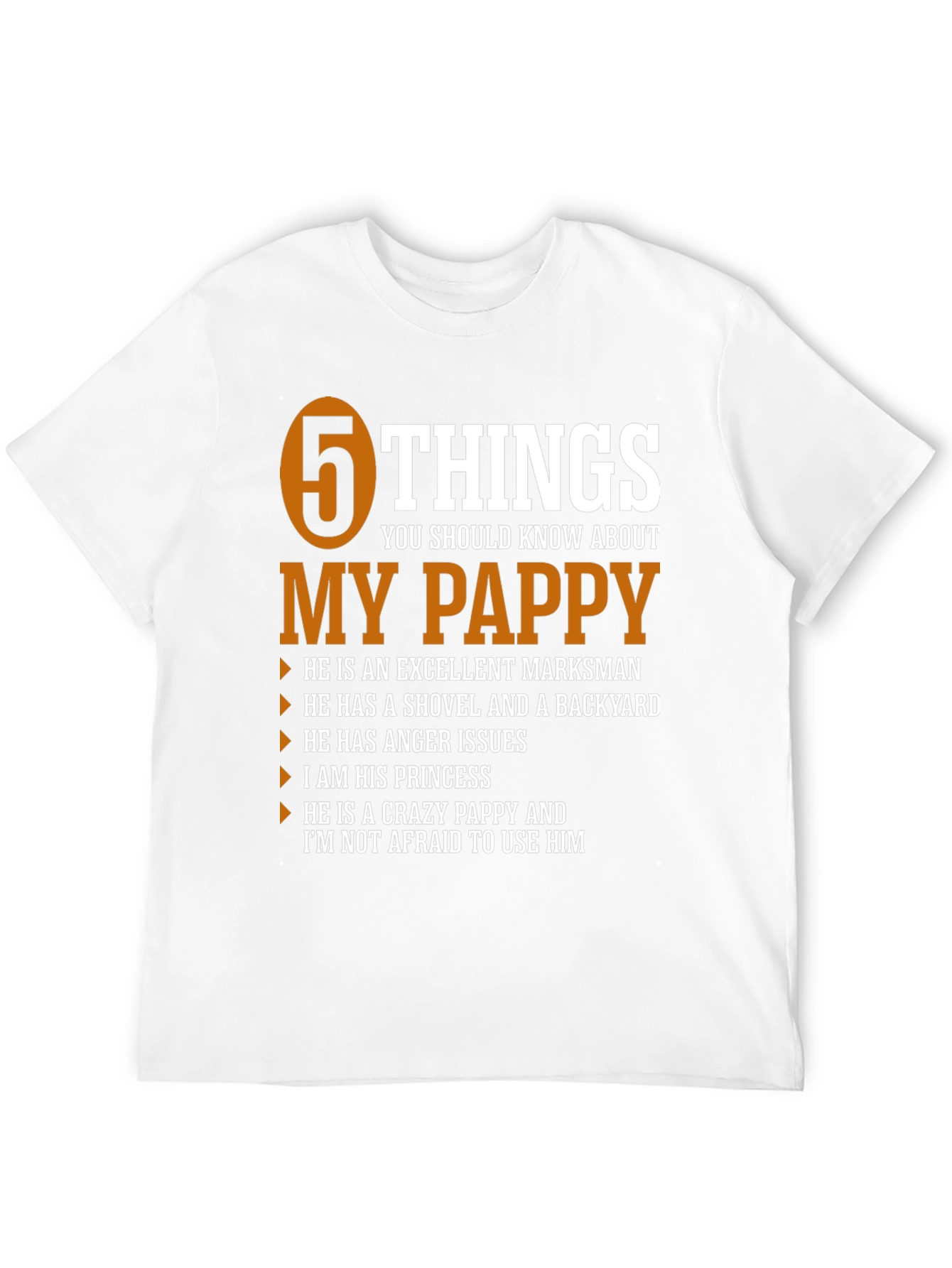 5 Things You Should Know About My Pappy T-Shirt