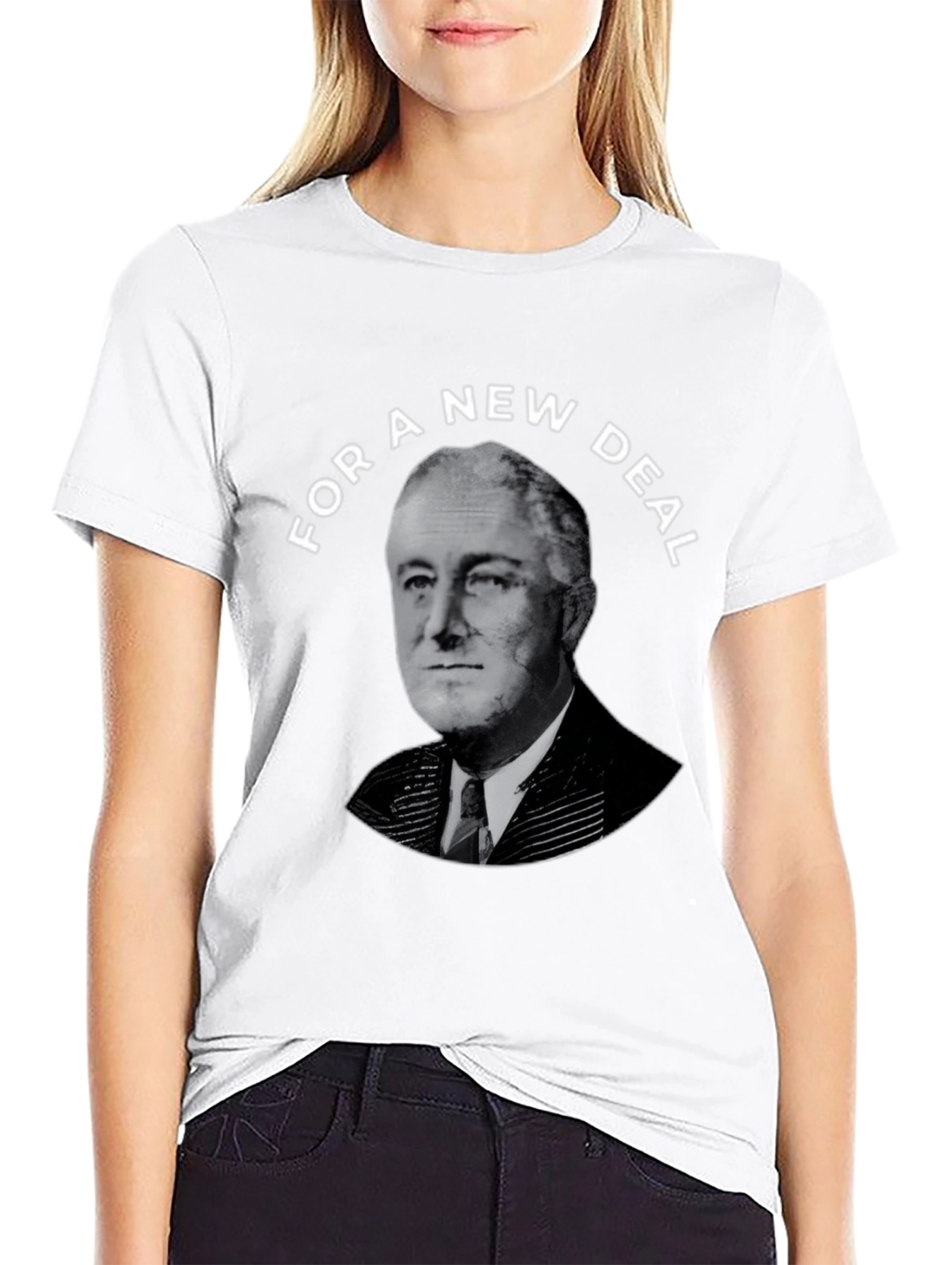 FDR New Deal T-Shirt - Political Statement Tee