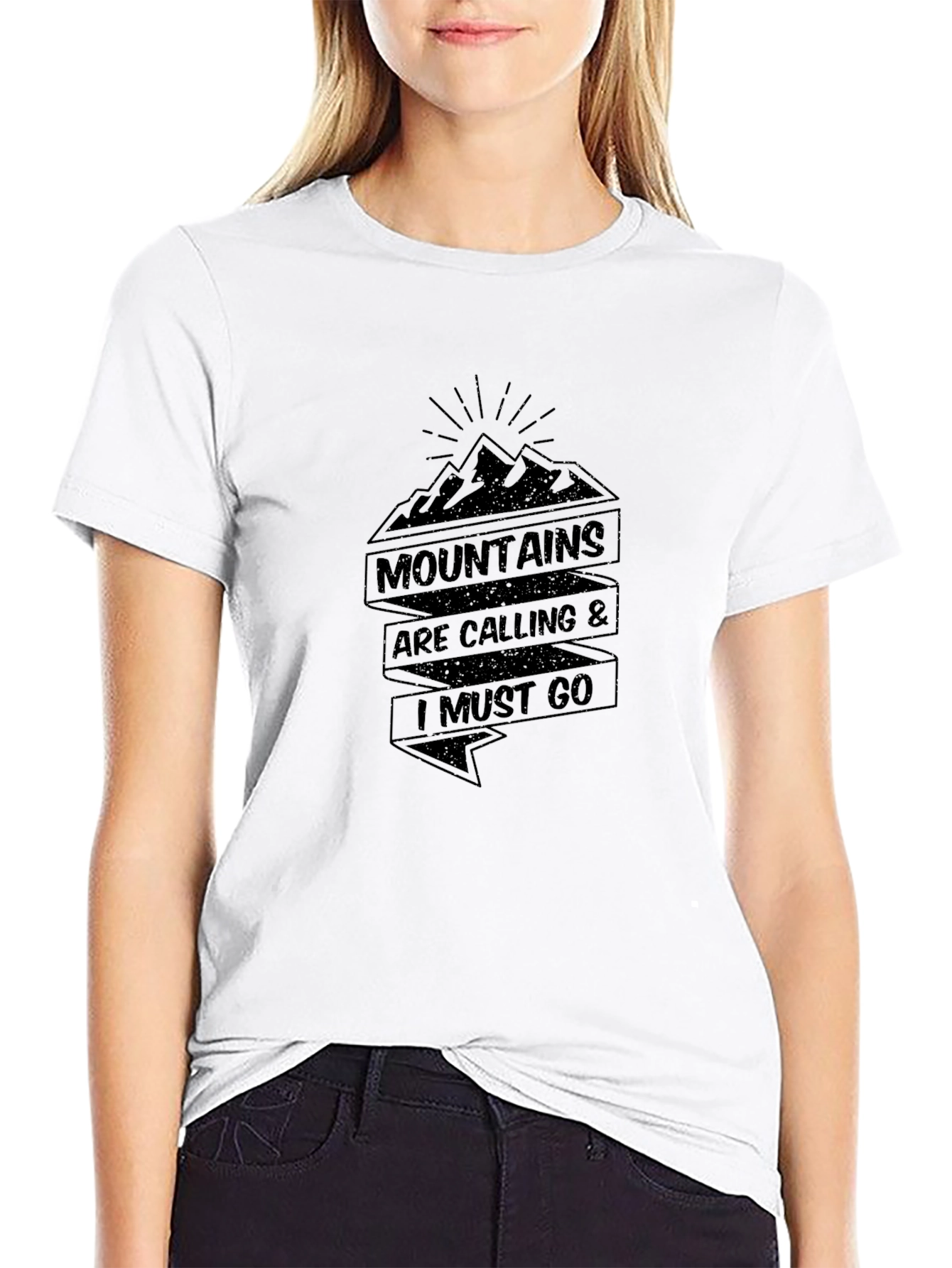 Mountains Are Calling T-Shirt - Adventure Awaits