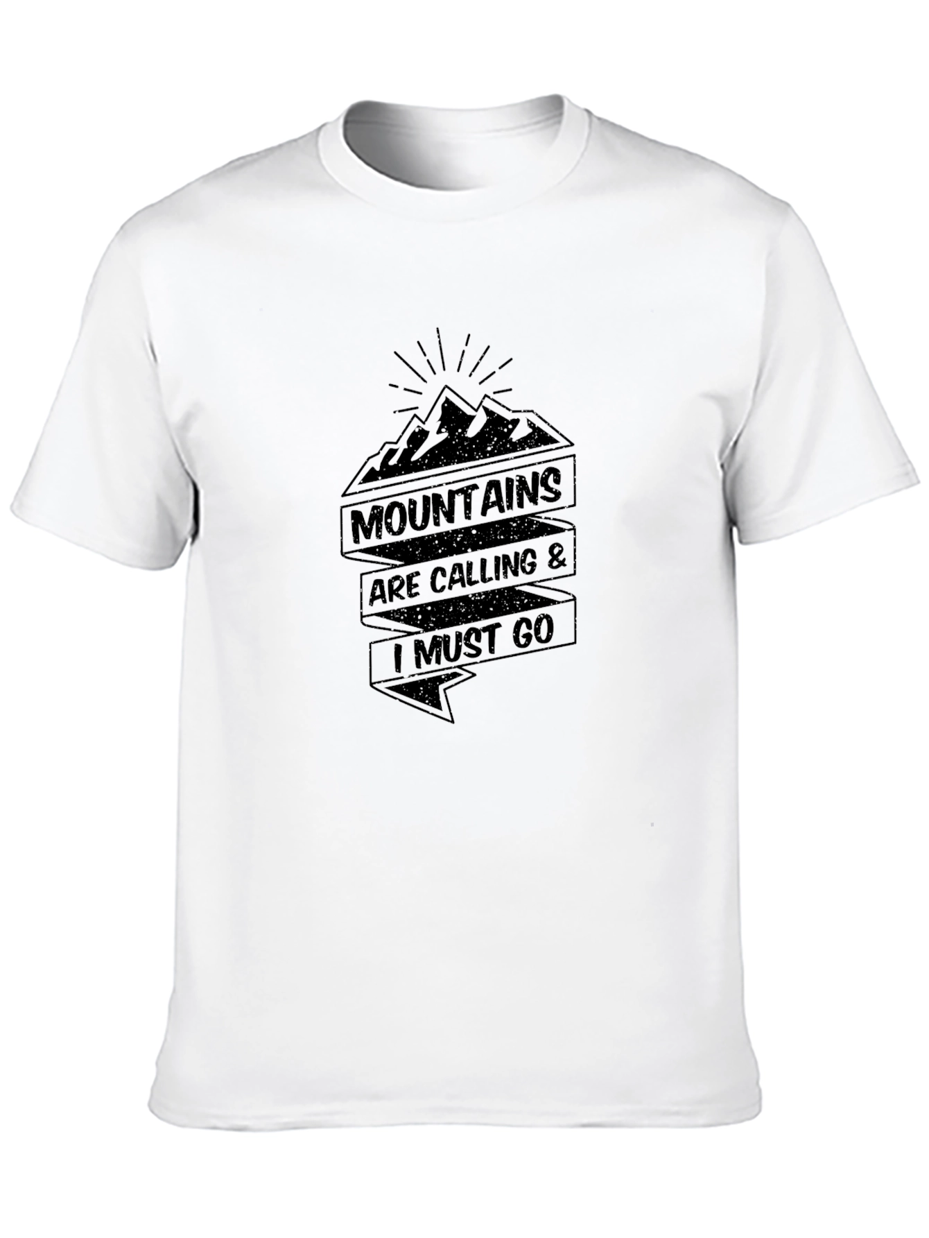 Mountains Are Calling T-Shirt - Adventure Awaits