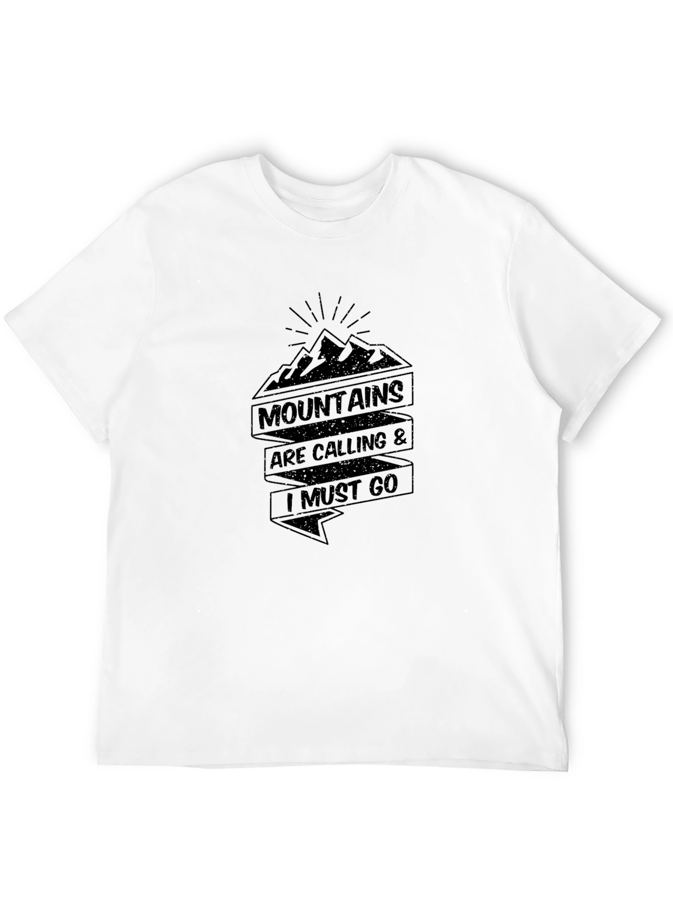 Mountains Are Calling T-Shirt - Adventure Awaits