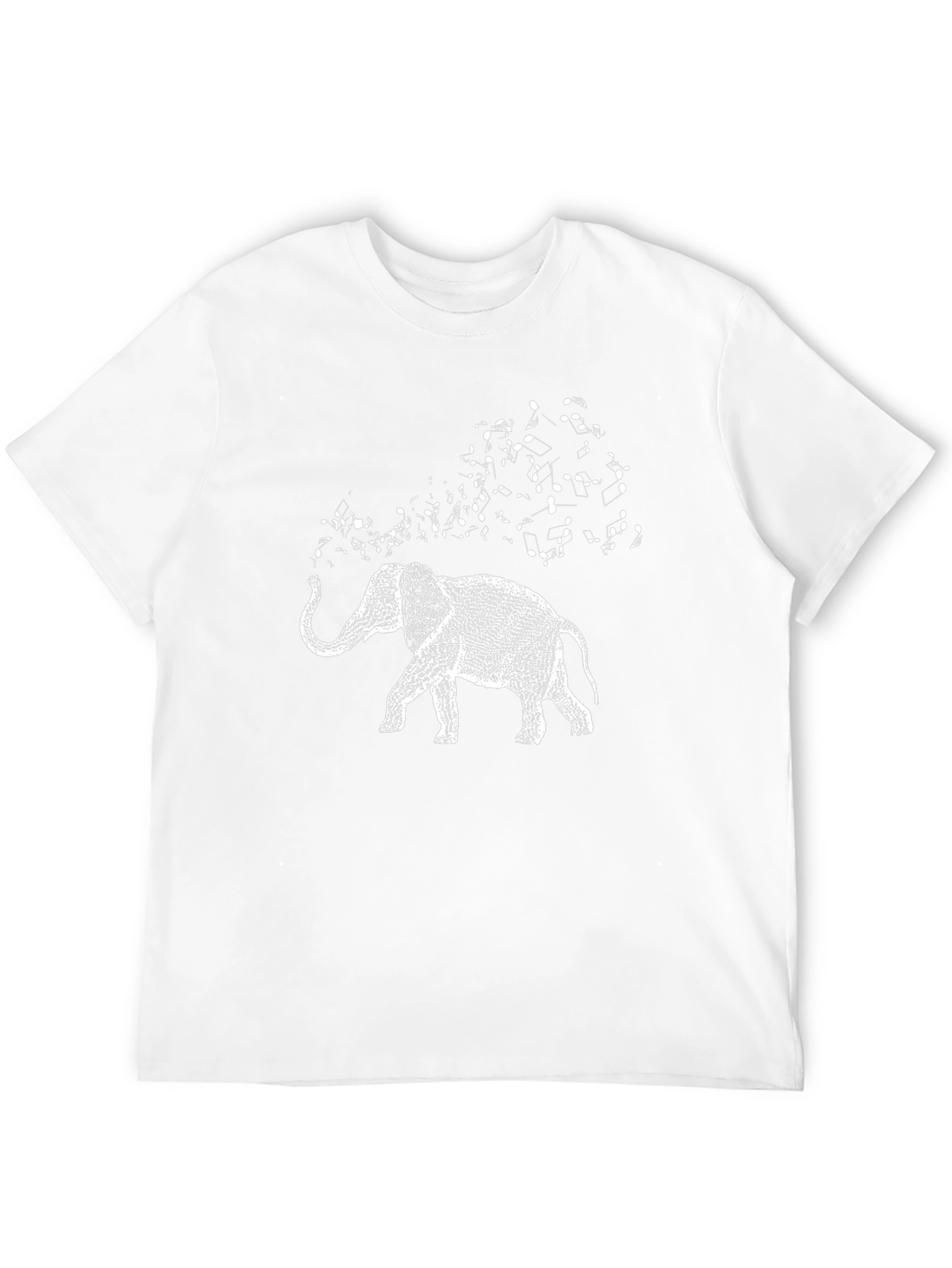 Elephant Music T-Shirt - Unique Graphic Tee