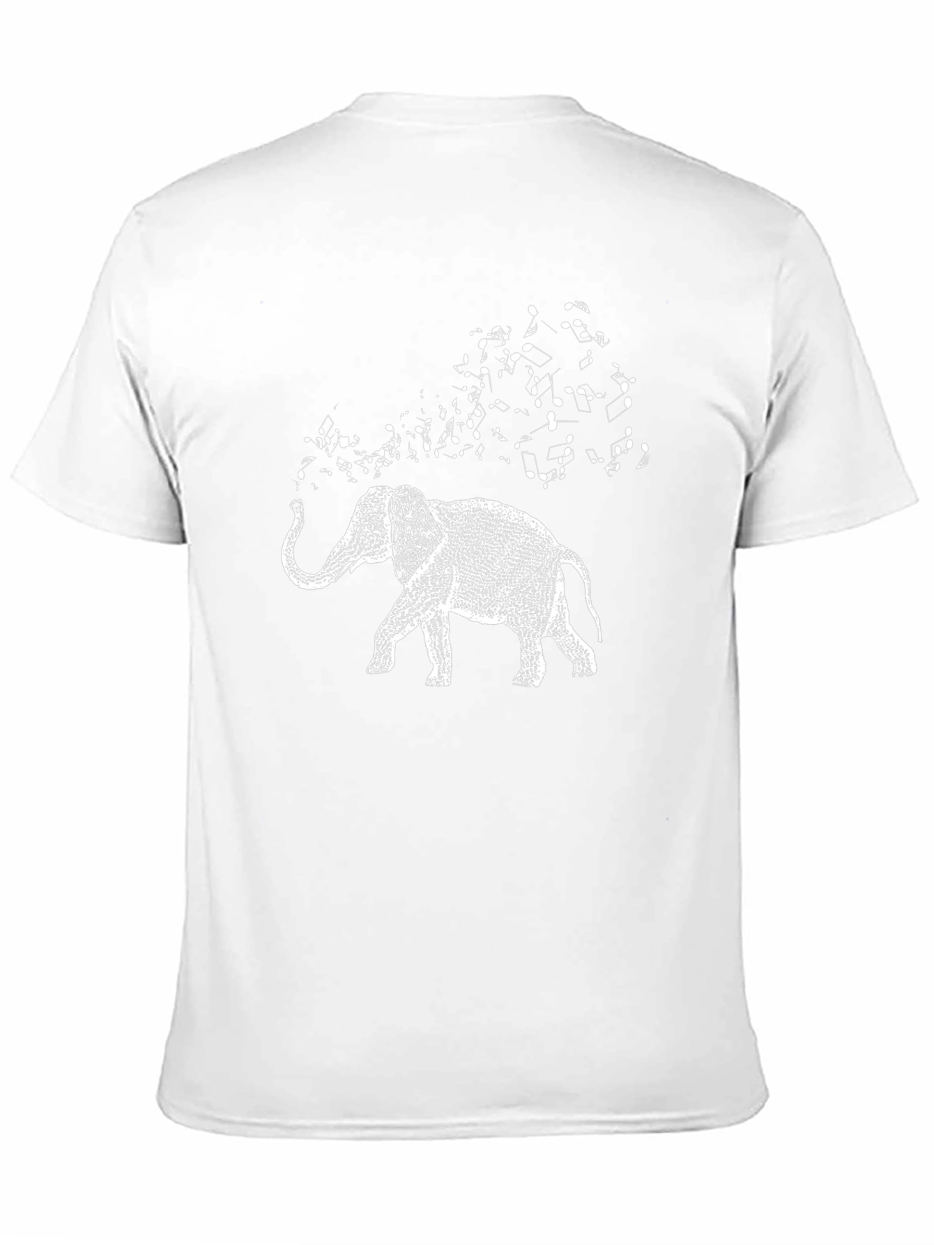Elephant Music T-Shirt - Unique Graphic Tee