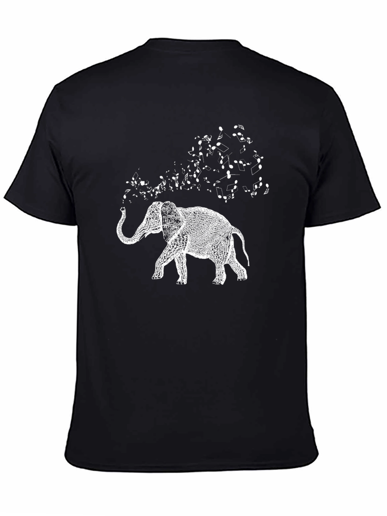 Elephant Music T-Shirt - Unique Graphic Tee