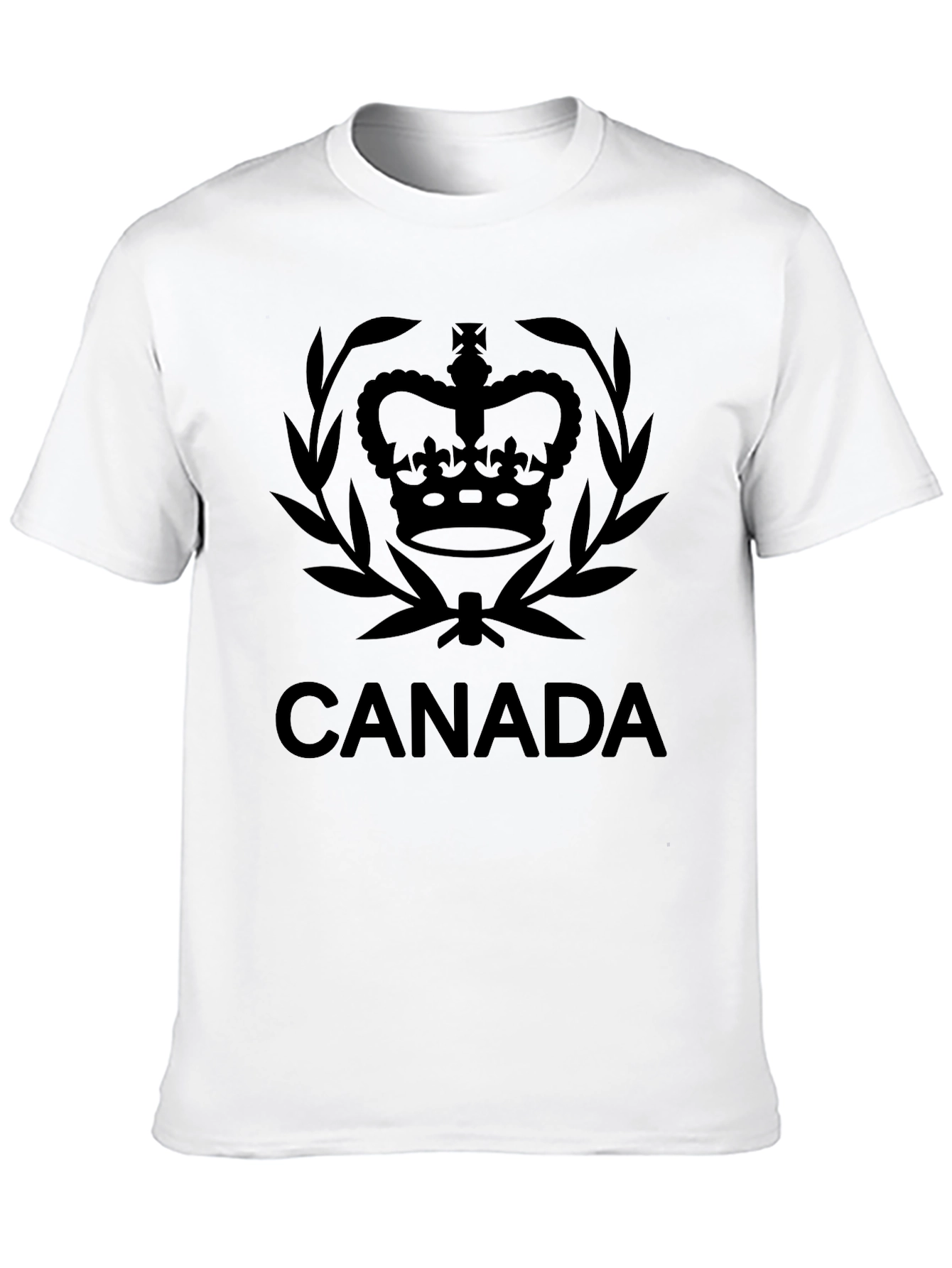 Canada Crown Graphic T-Shirt - Black