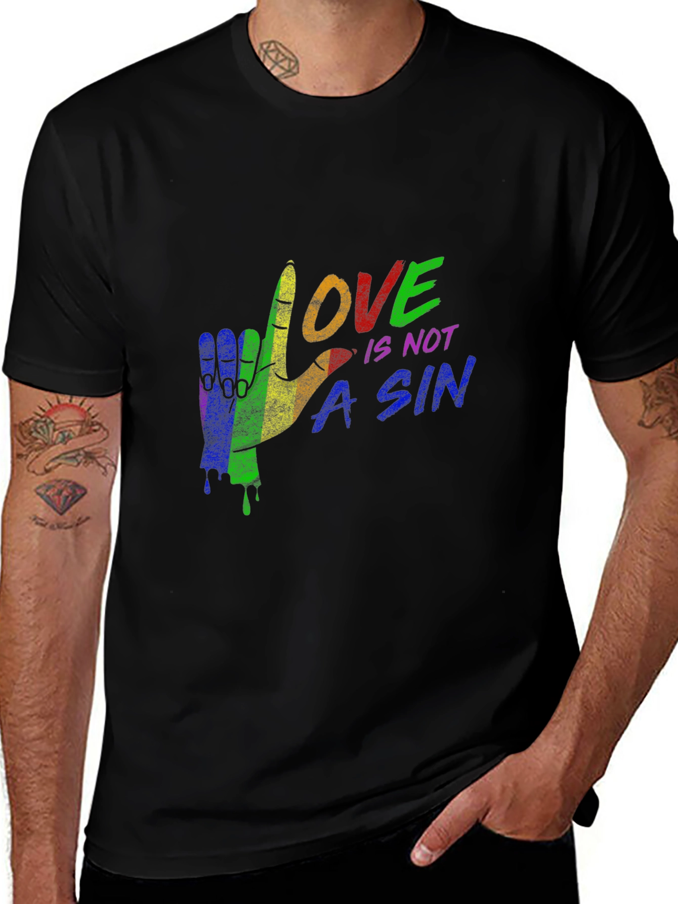 Love Is Not A Sin LGBTQ+ T-Shirt