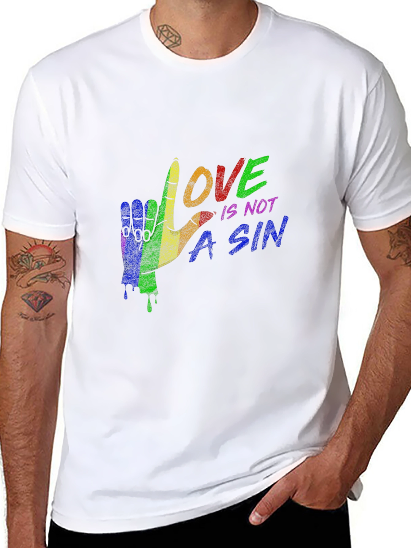 Love Is Not A Sin LGBTQ+ T-Shirt