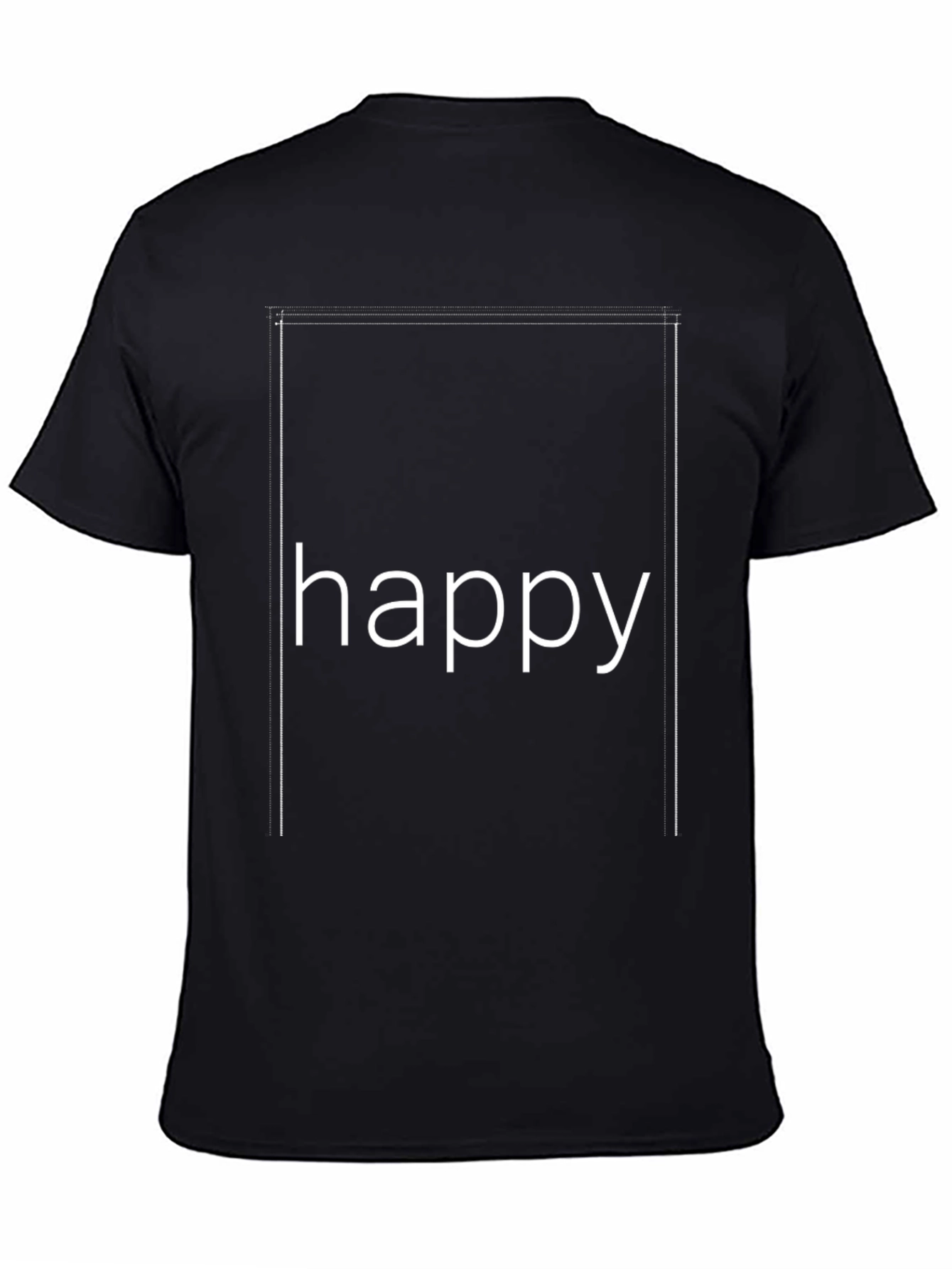 Happy Graphic Tee - Casual Comfort