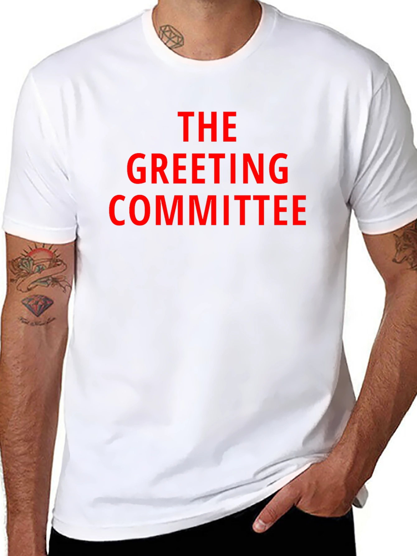 The Greeting Committee Black T-Shirt
