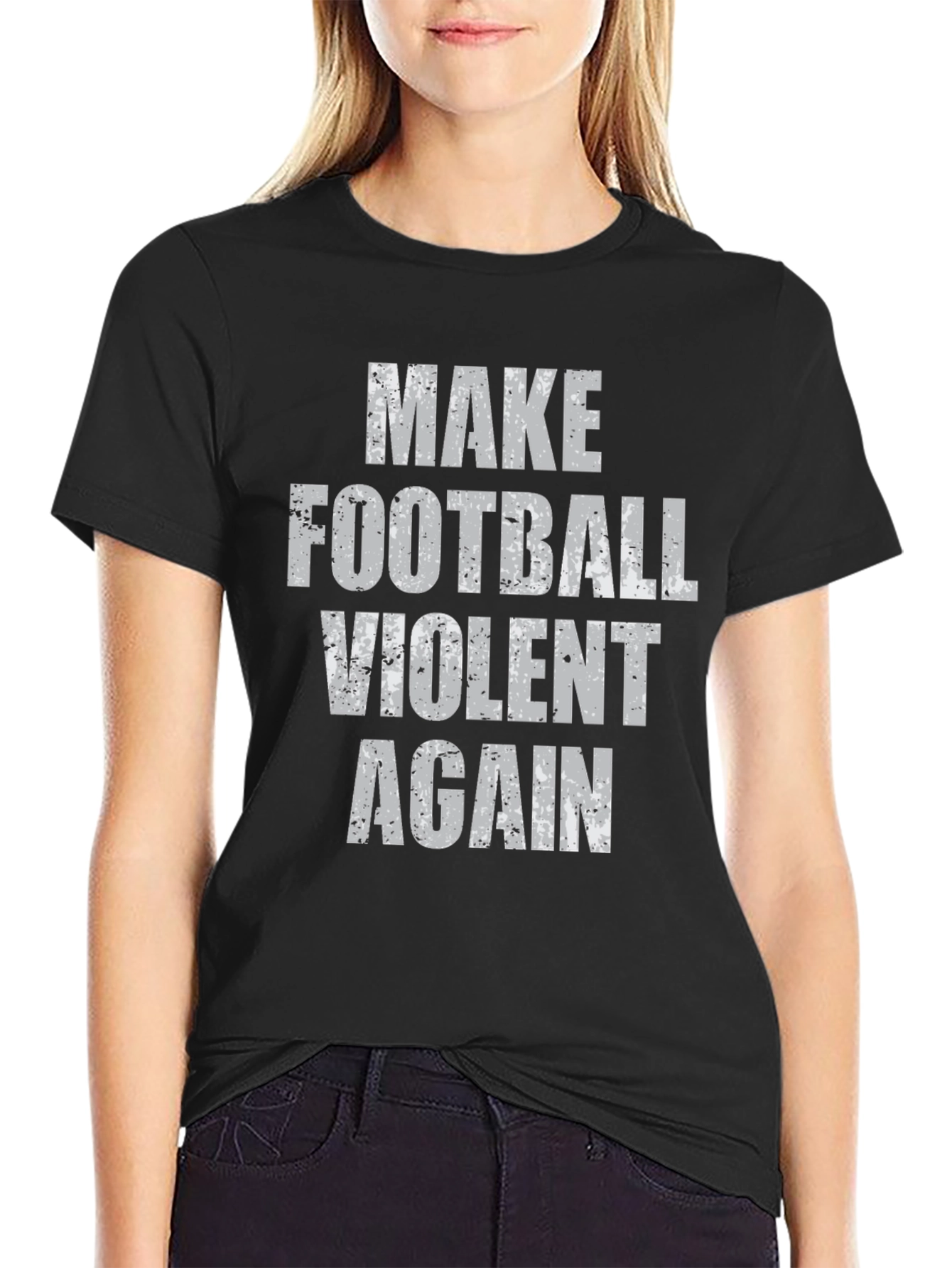 Make Football Violent Again Graphic T-Shirt