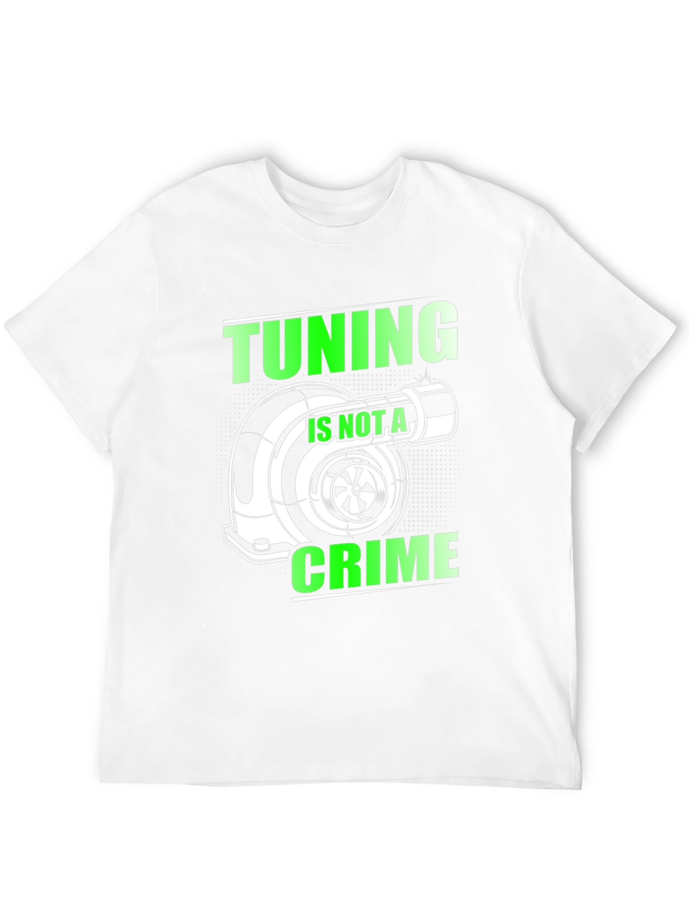 Tuning Is Not A Crime Graphic T-Shirt