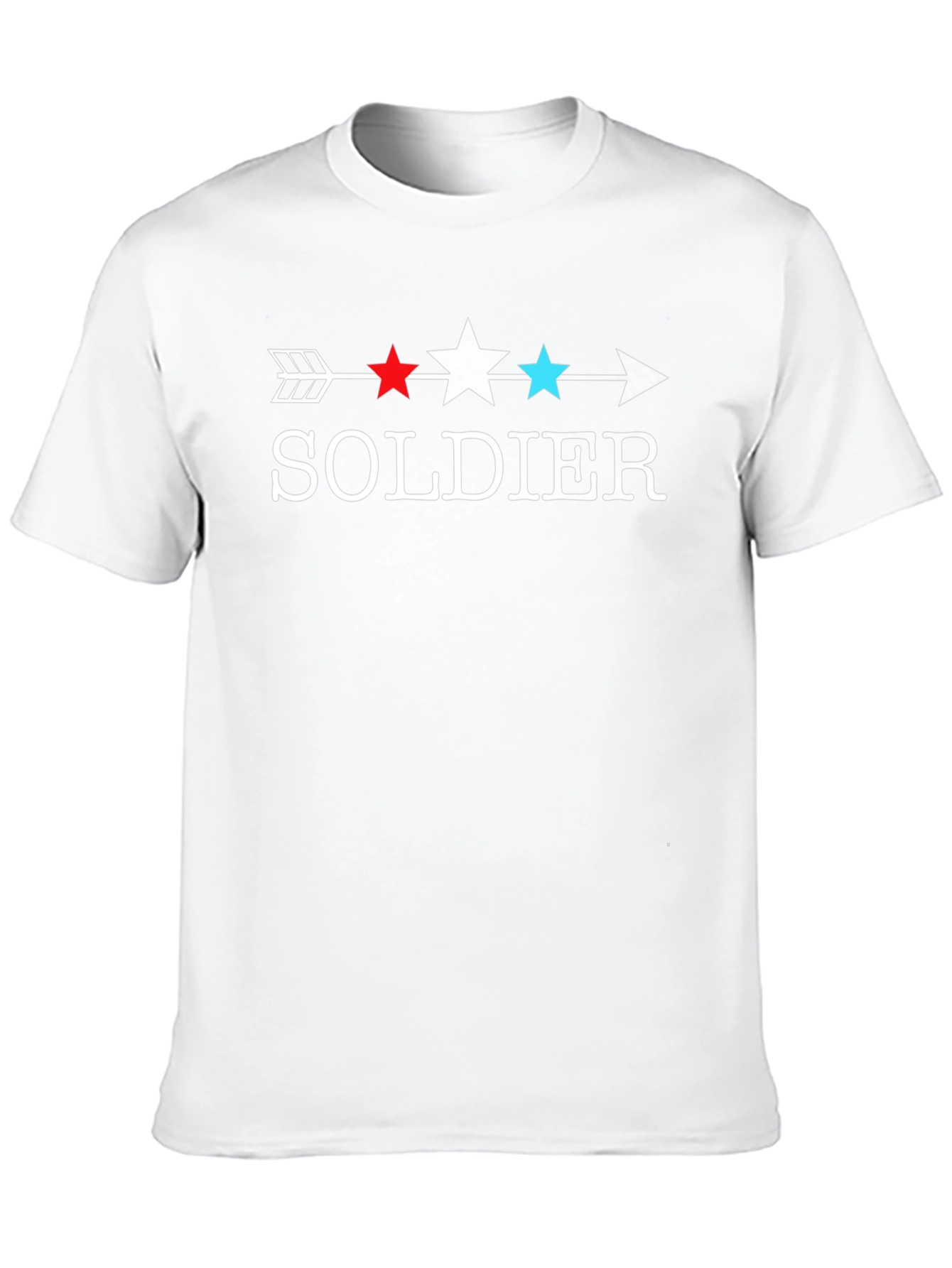 Soldier Arrow Star T-Shirt Patriotic