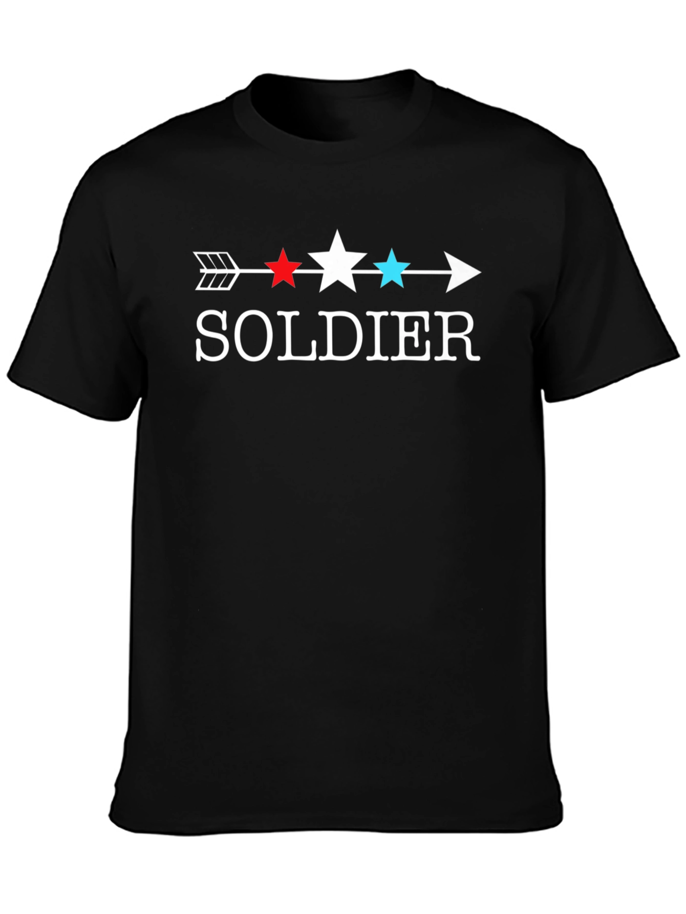 Soldier Arrow Star T-Shirt Patriotic