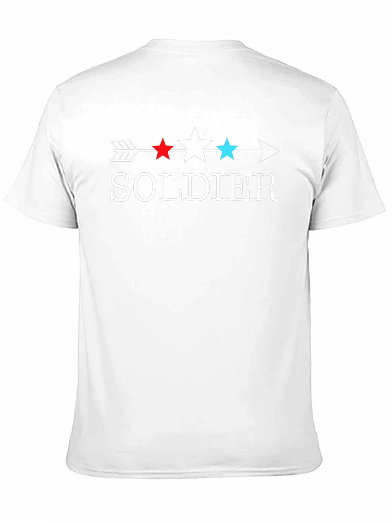 Soldier Arrow Star T-Shirt Patriotic