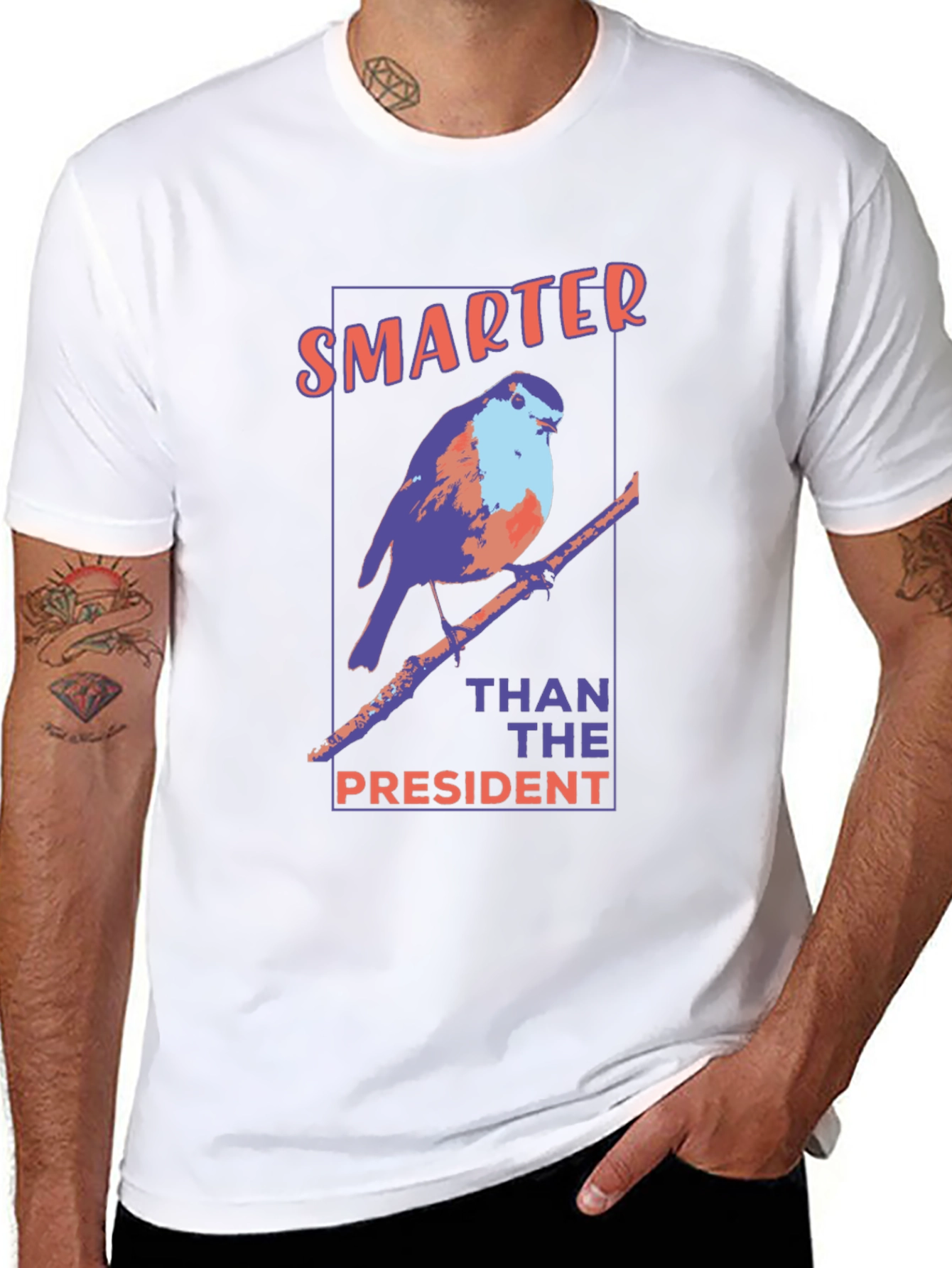 Smarter Than The President Graphic Tee