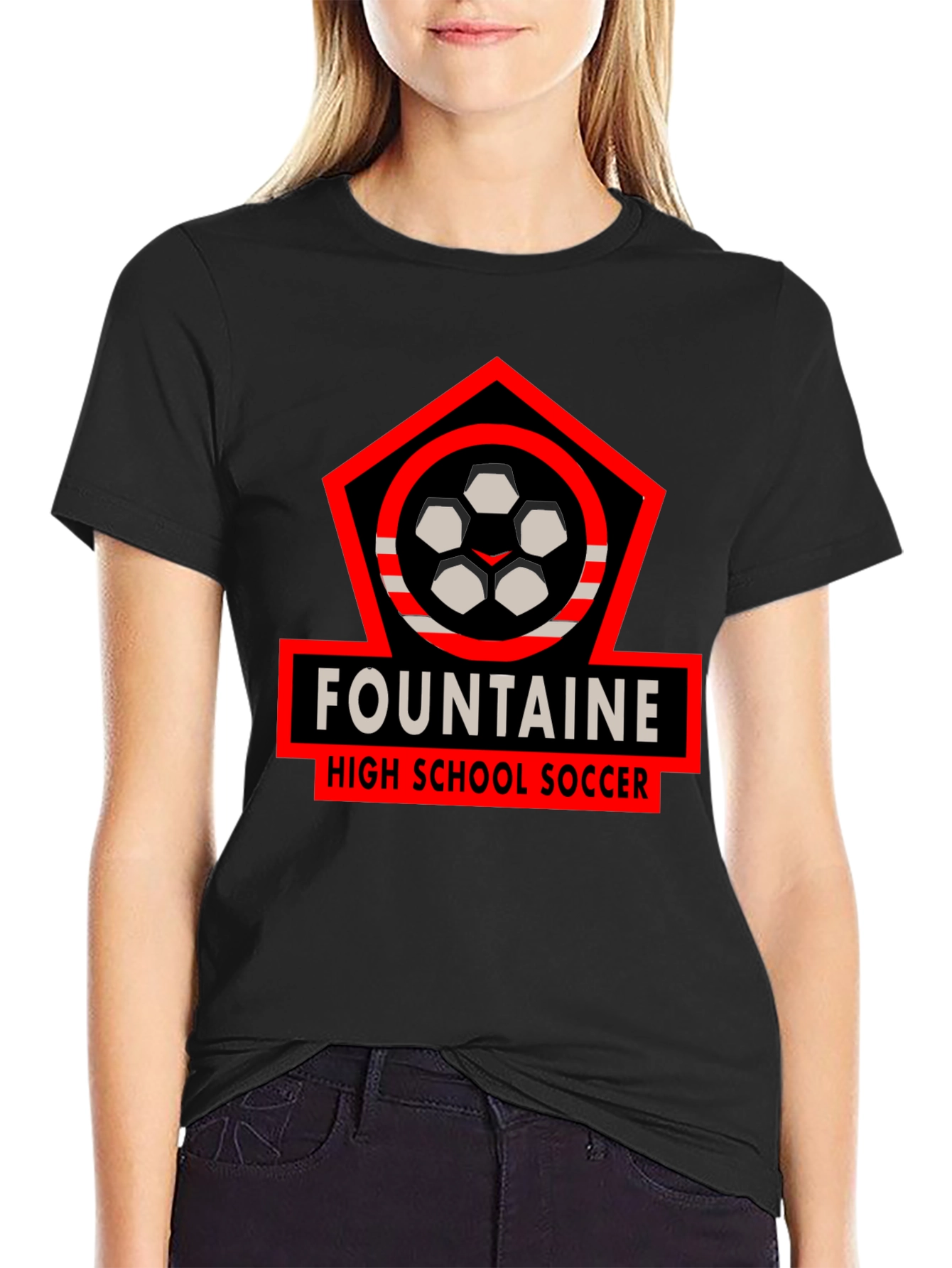 Fountaine High School Soccer Team T-Shirt