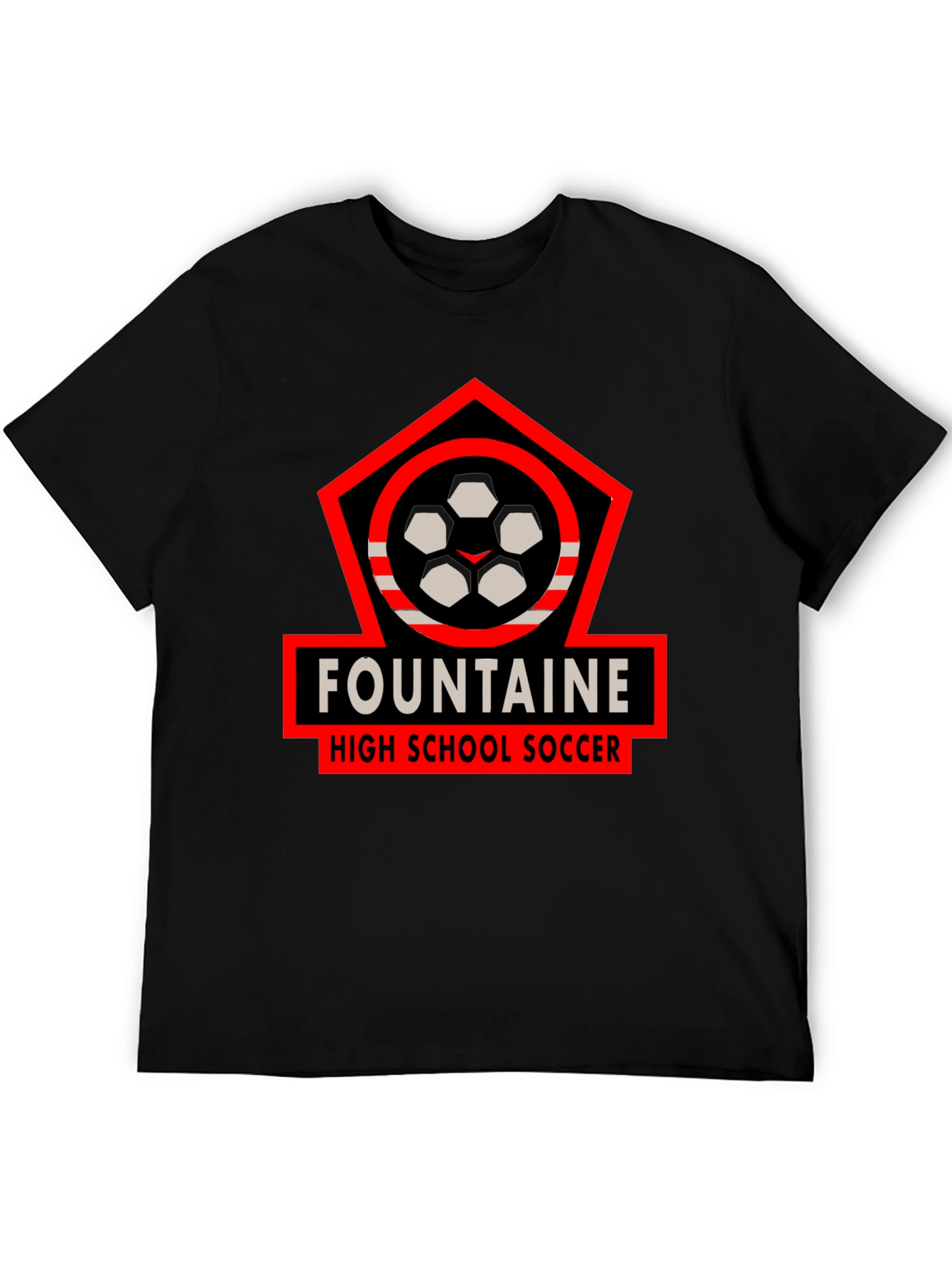 Fountaine High School Soccer Team T-Shirt