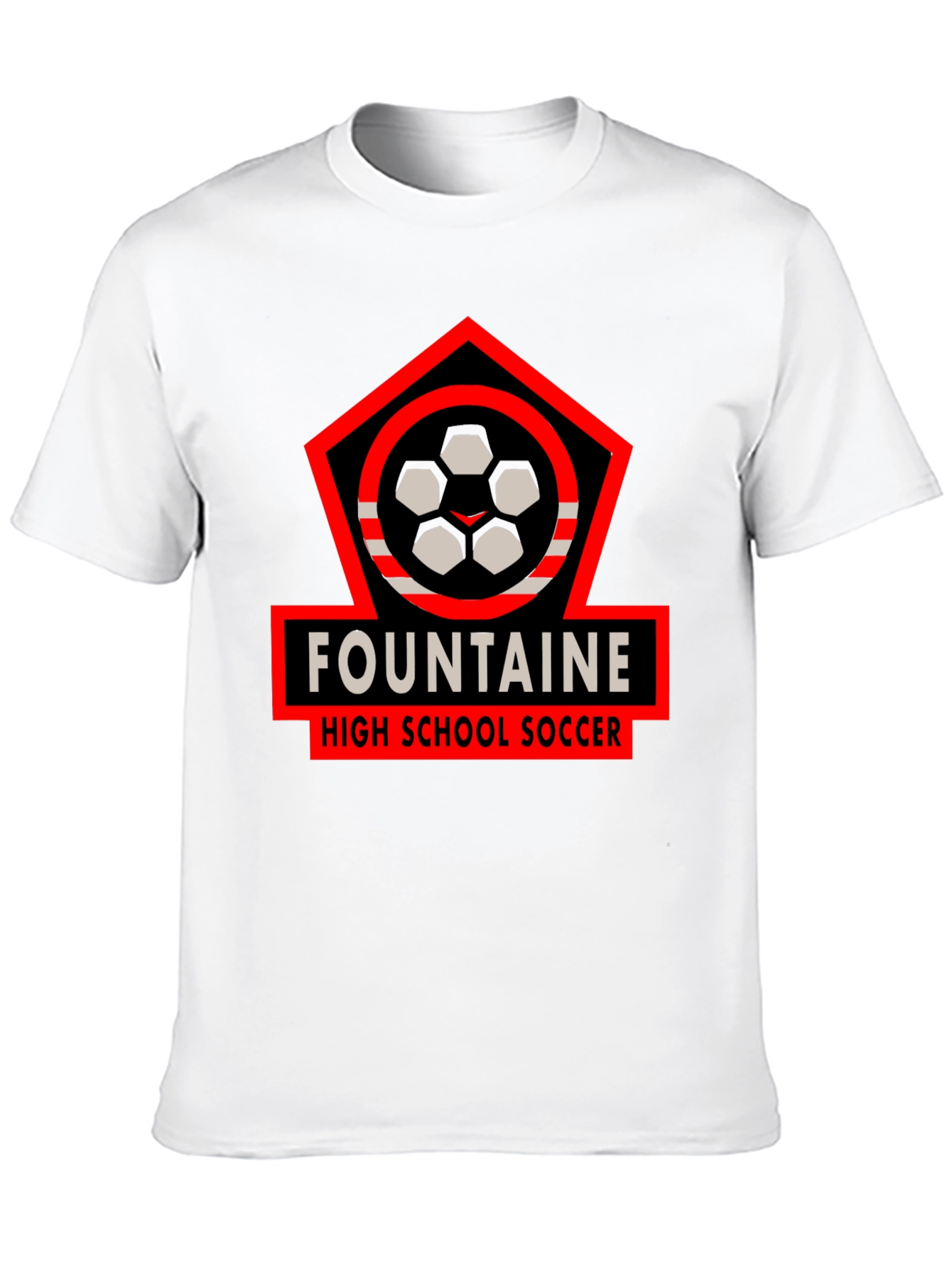 Fountaine High School Soccer Team T-Shirt