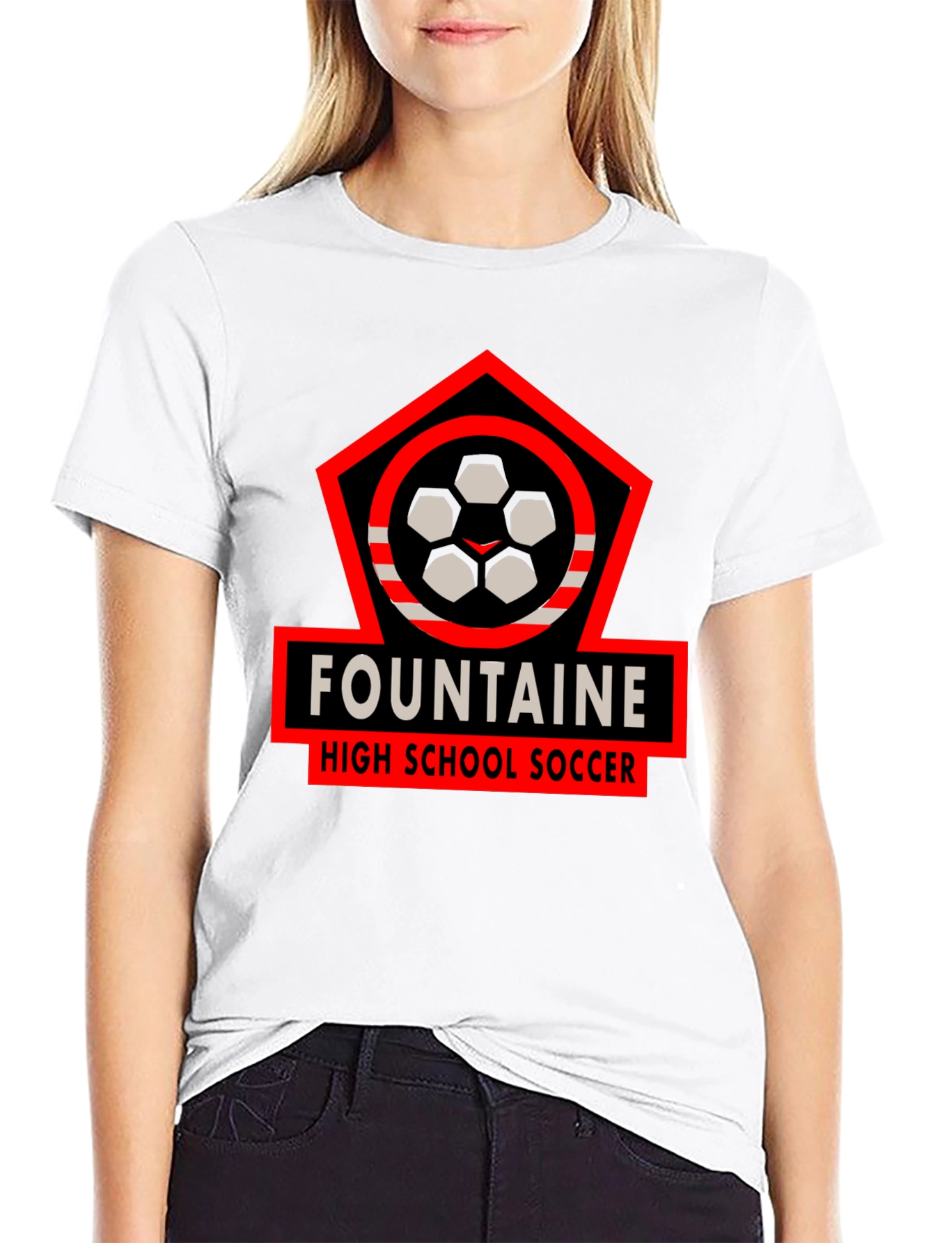 Fountaine High School Soccer Team T-Shirt