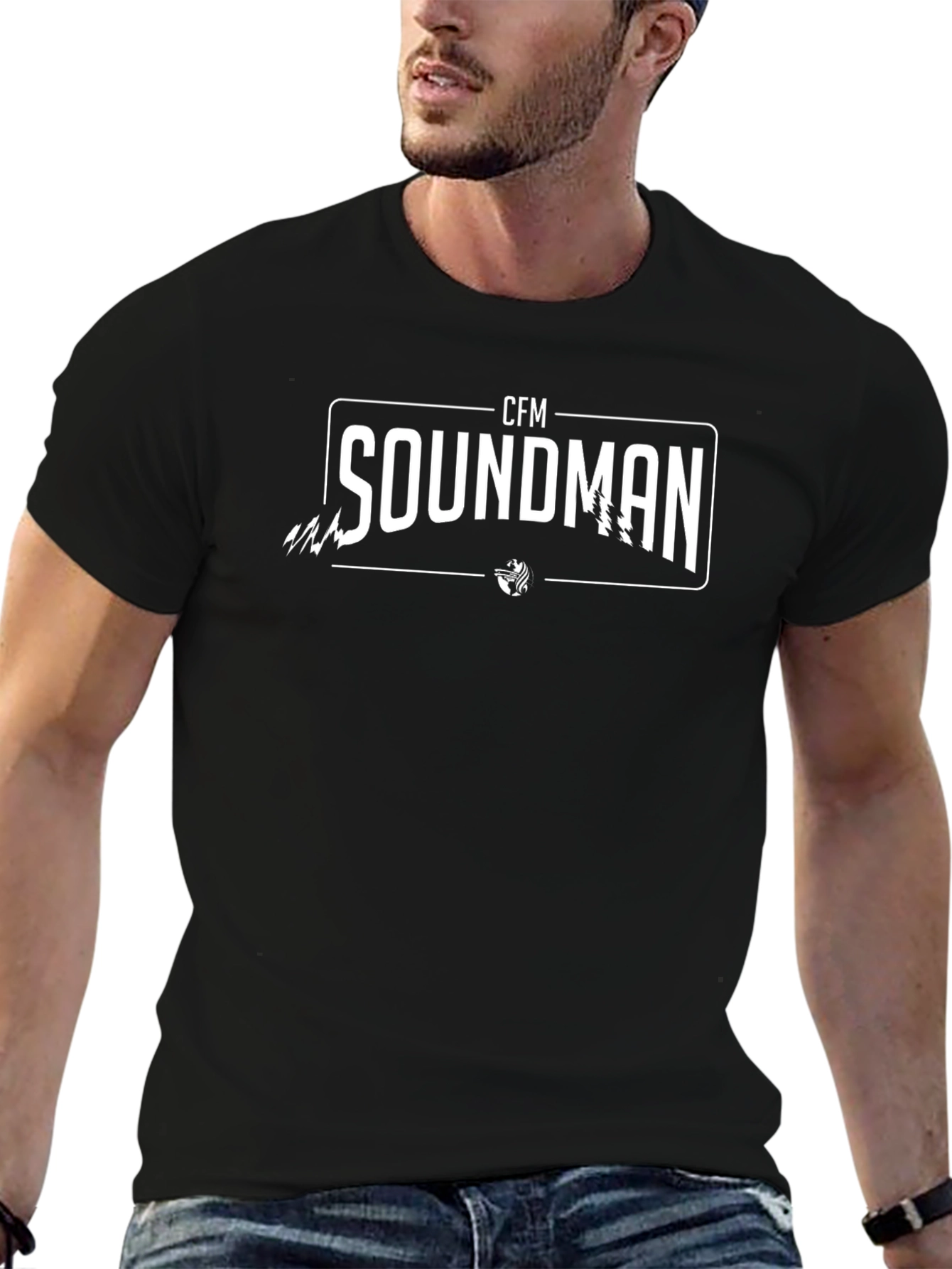 CFM Soundman Black T-Shirt