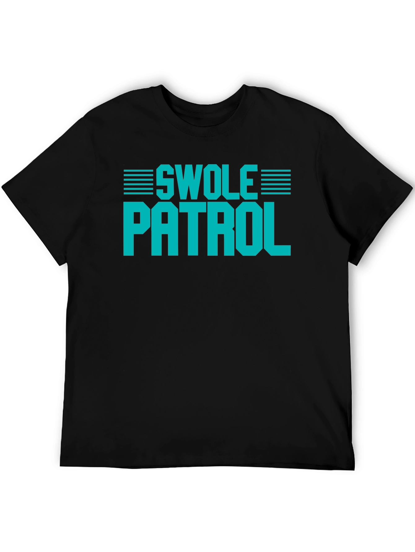 Swole Patrol Graphic Tee - Gym Humor