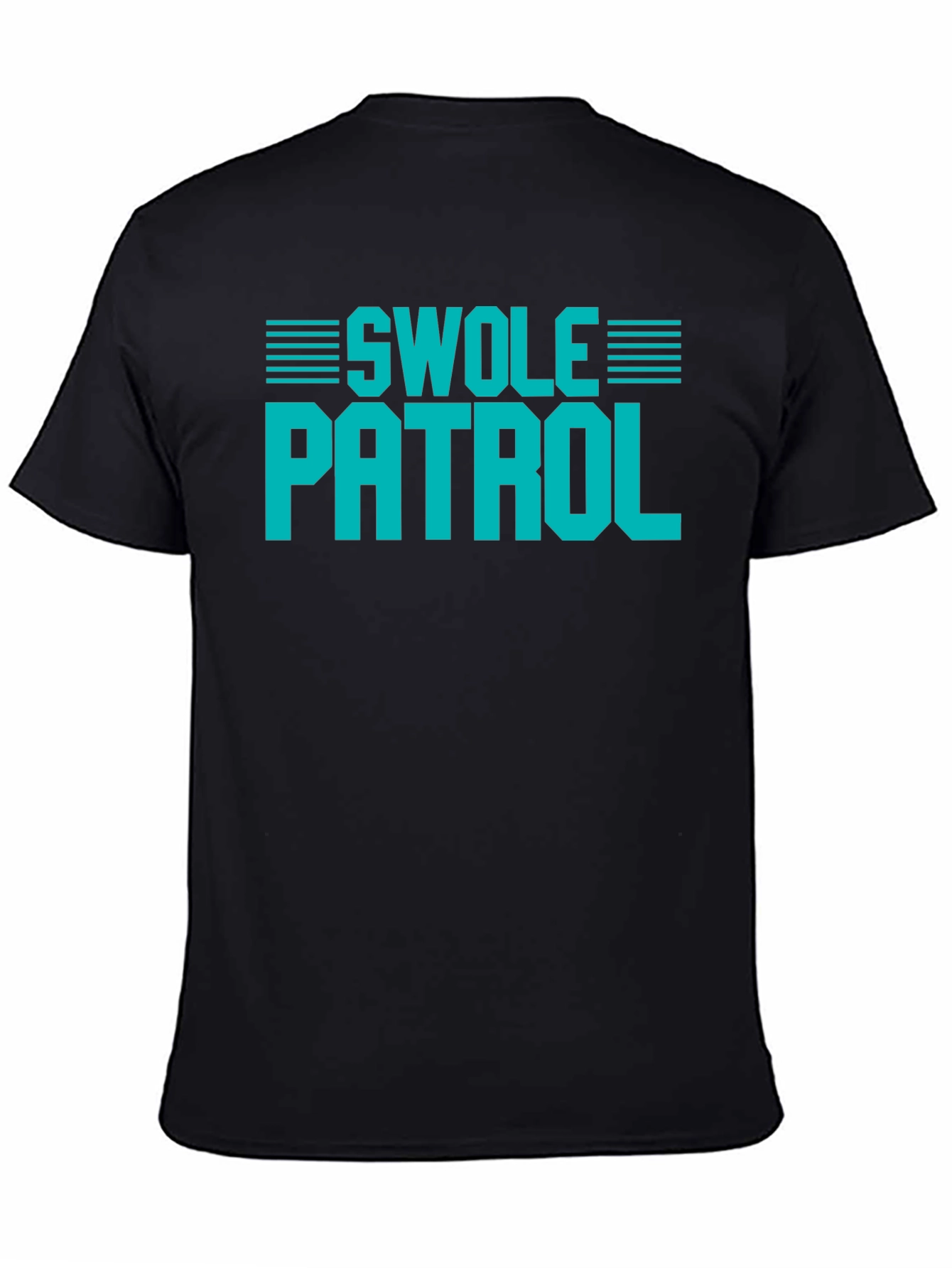 Swole Patrol Graphic Tee - Gym Humor