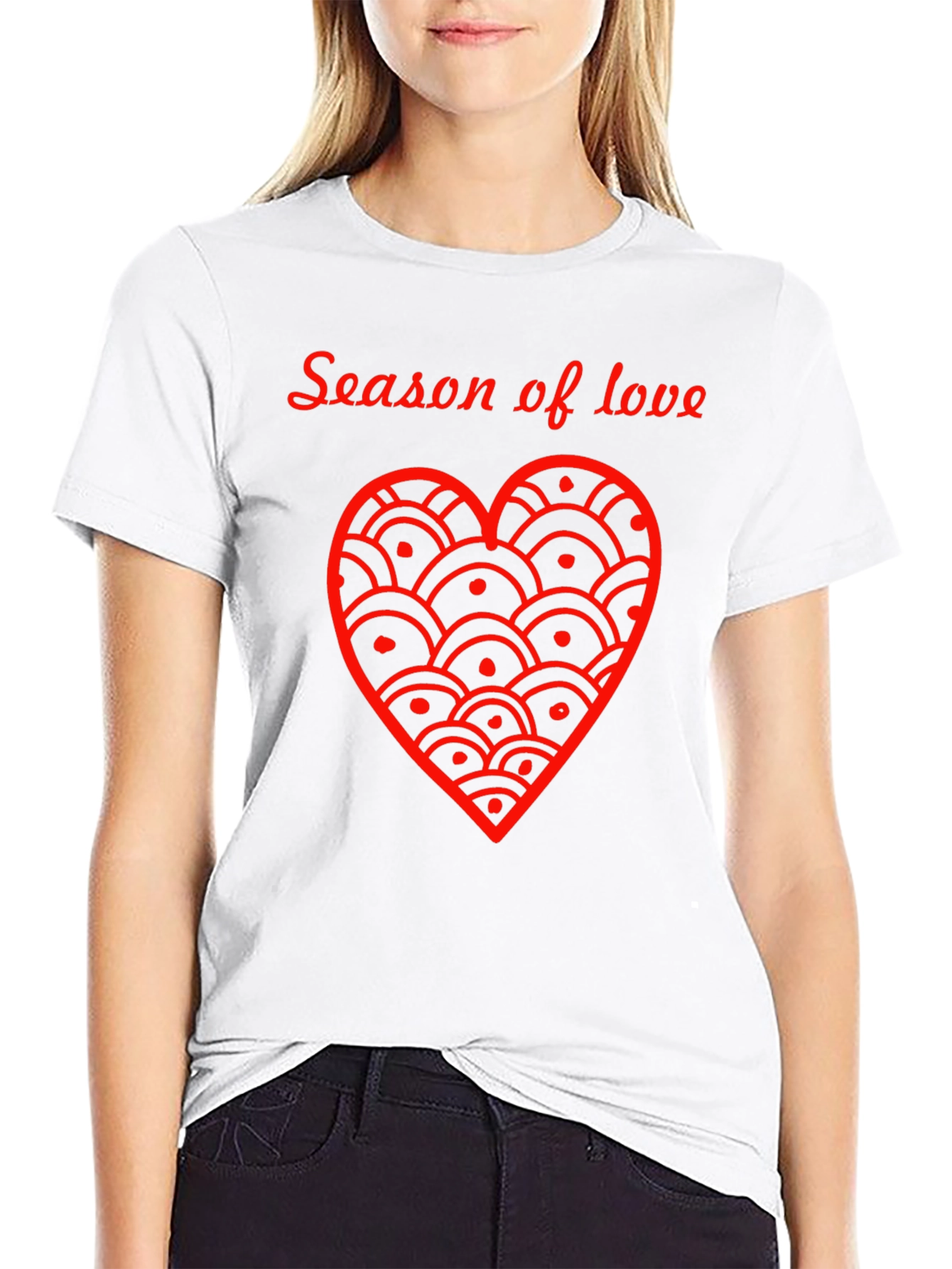 Season of Love Black T-Shirt