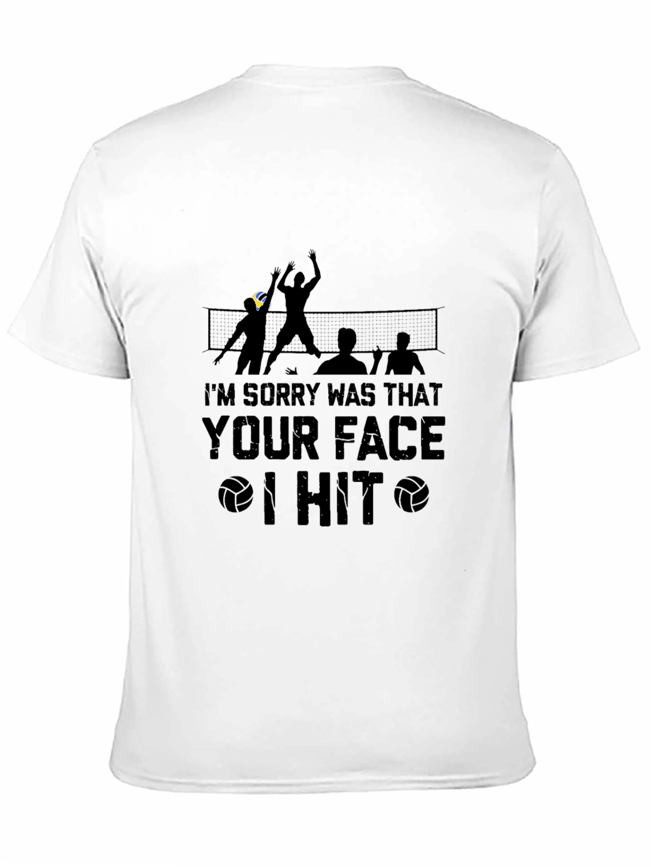 Volleyball Player Graphic T-Shirt