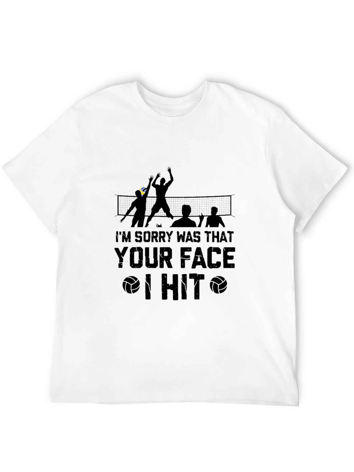 Volleyball Player Graphic T-Shirt