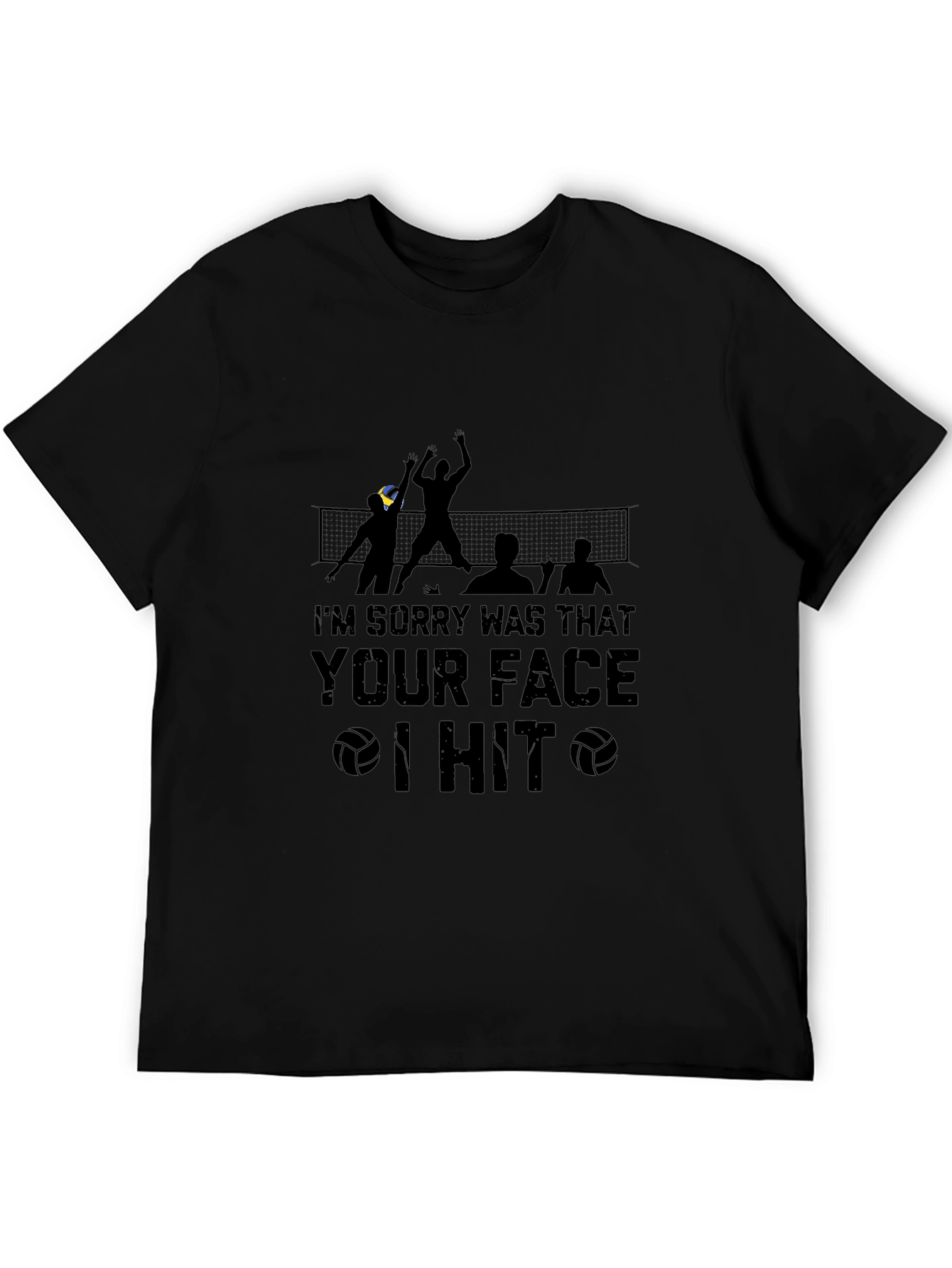 Volleyball Player Graphic T-Shirt