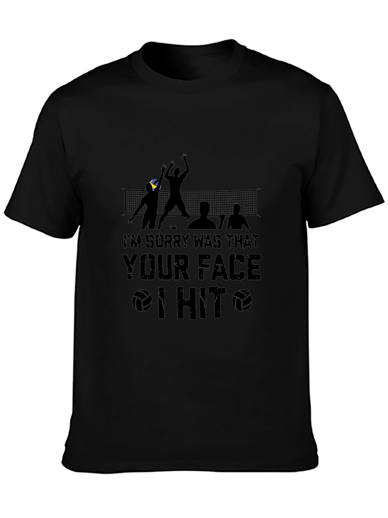 Volleyball Player Graphic T-Shirt