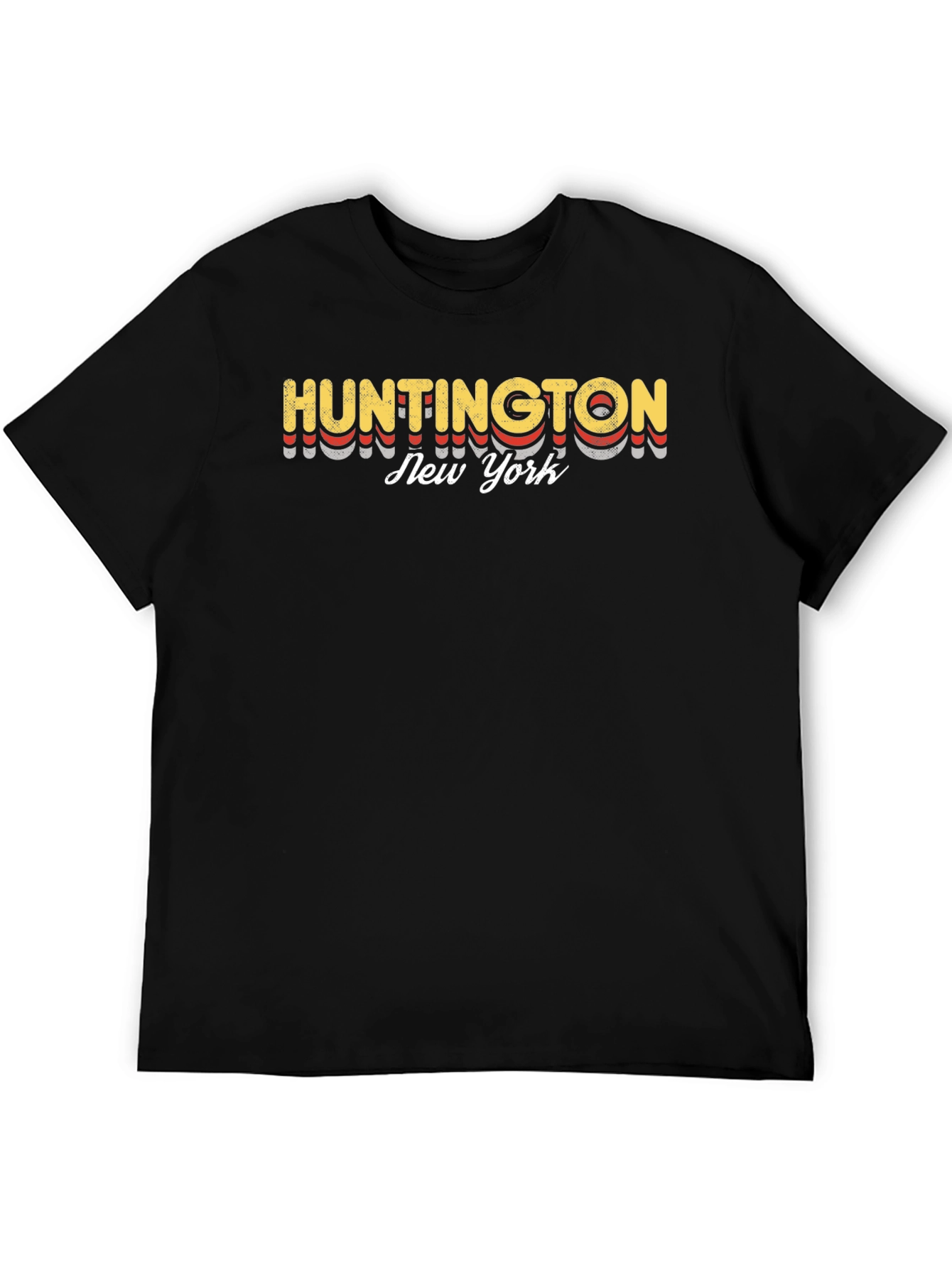 Huntington New York Retro Graphic T-Shirt