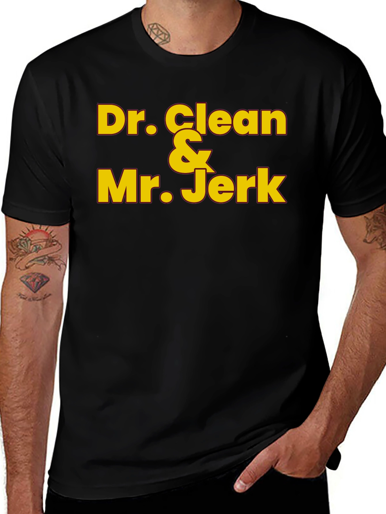 Dr. Clean & Mr. Jerk Graphic Tee