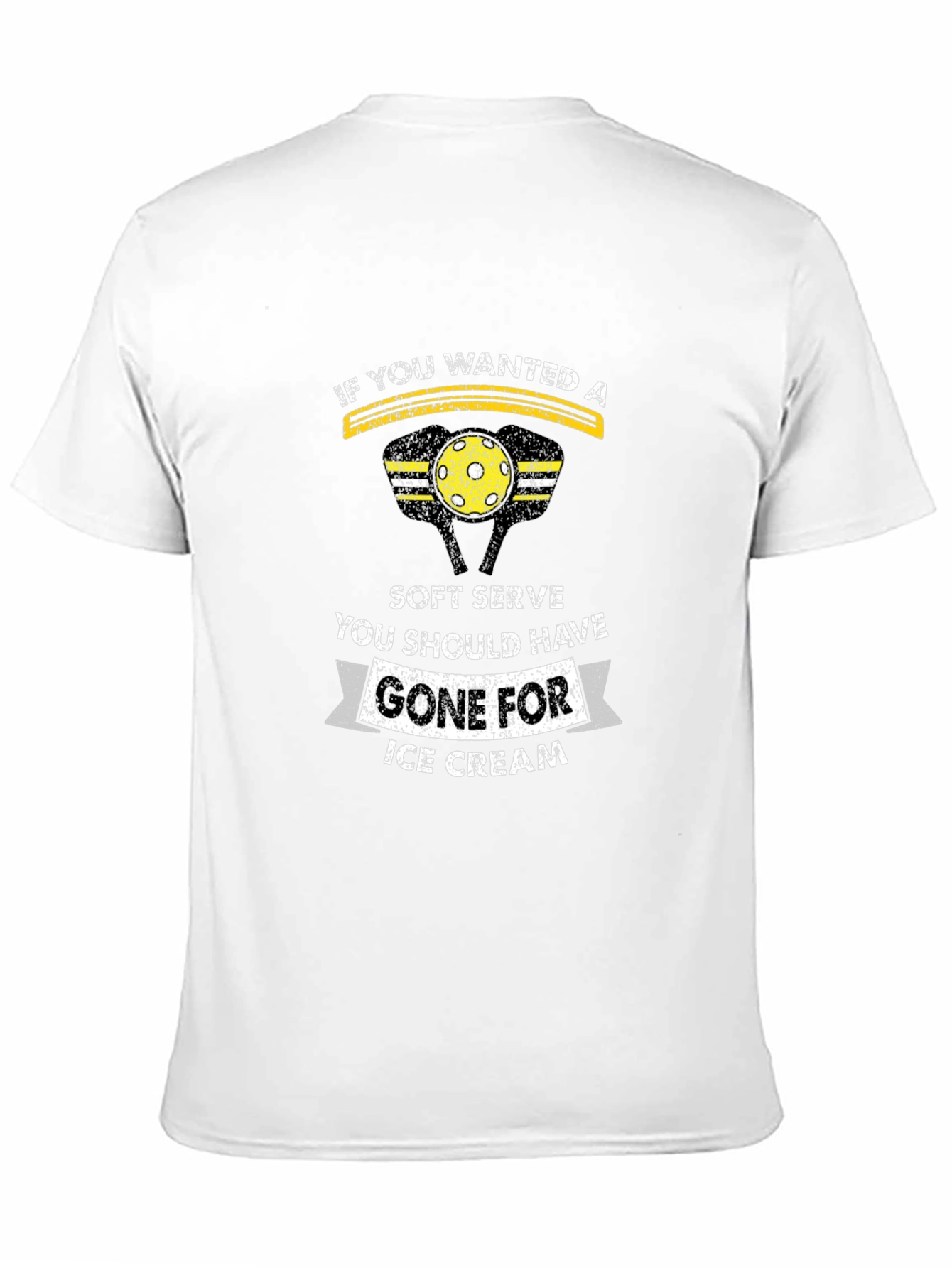 Soft Serve Pickleball T-Shirt - Funny Graphic Tee