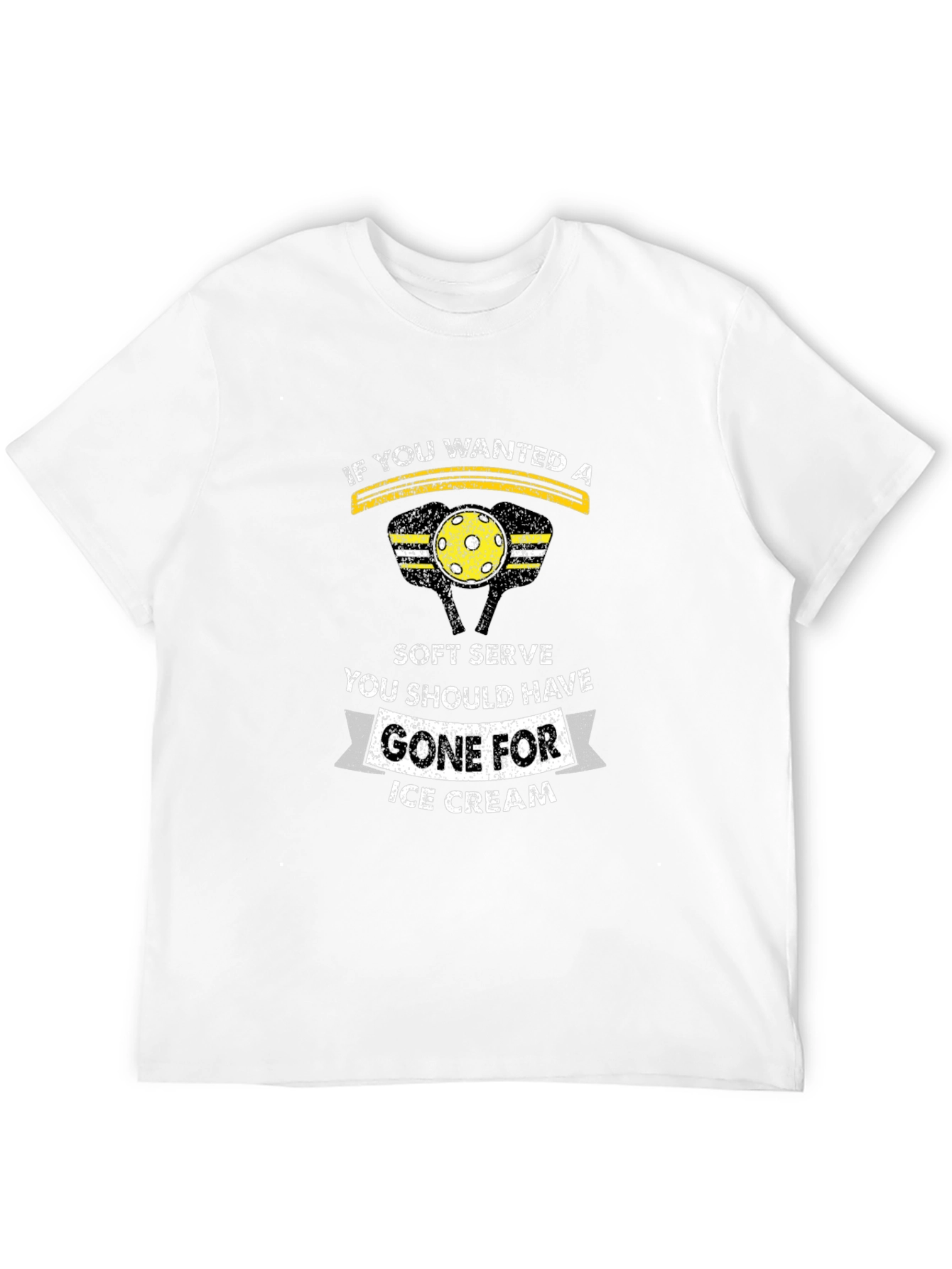 Soft Serve Pickleball T-Shirt - Funny Graphic Tee