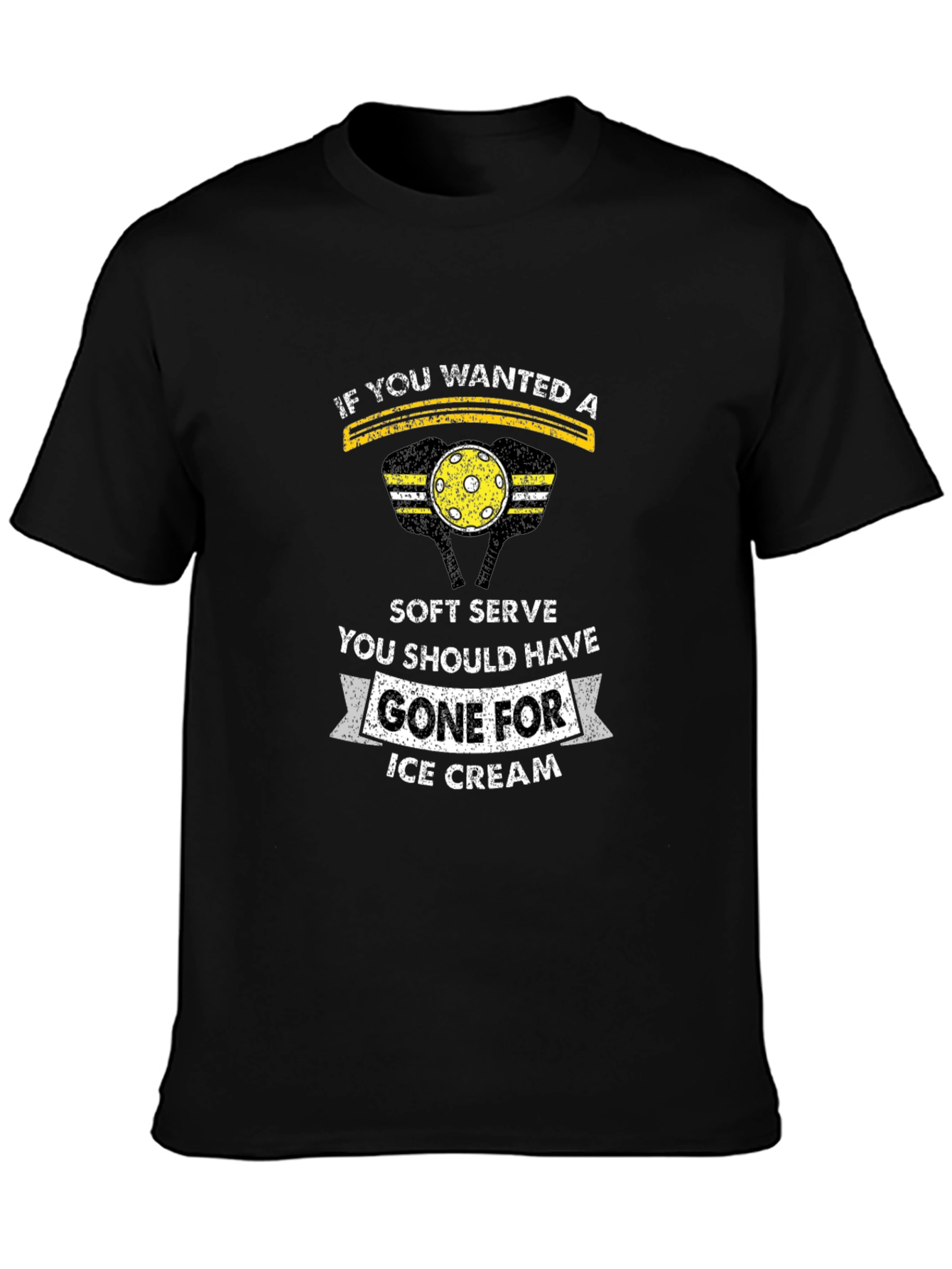 Soft Serve Pickleball T-Shirt - Funny Graphic Tee