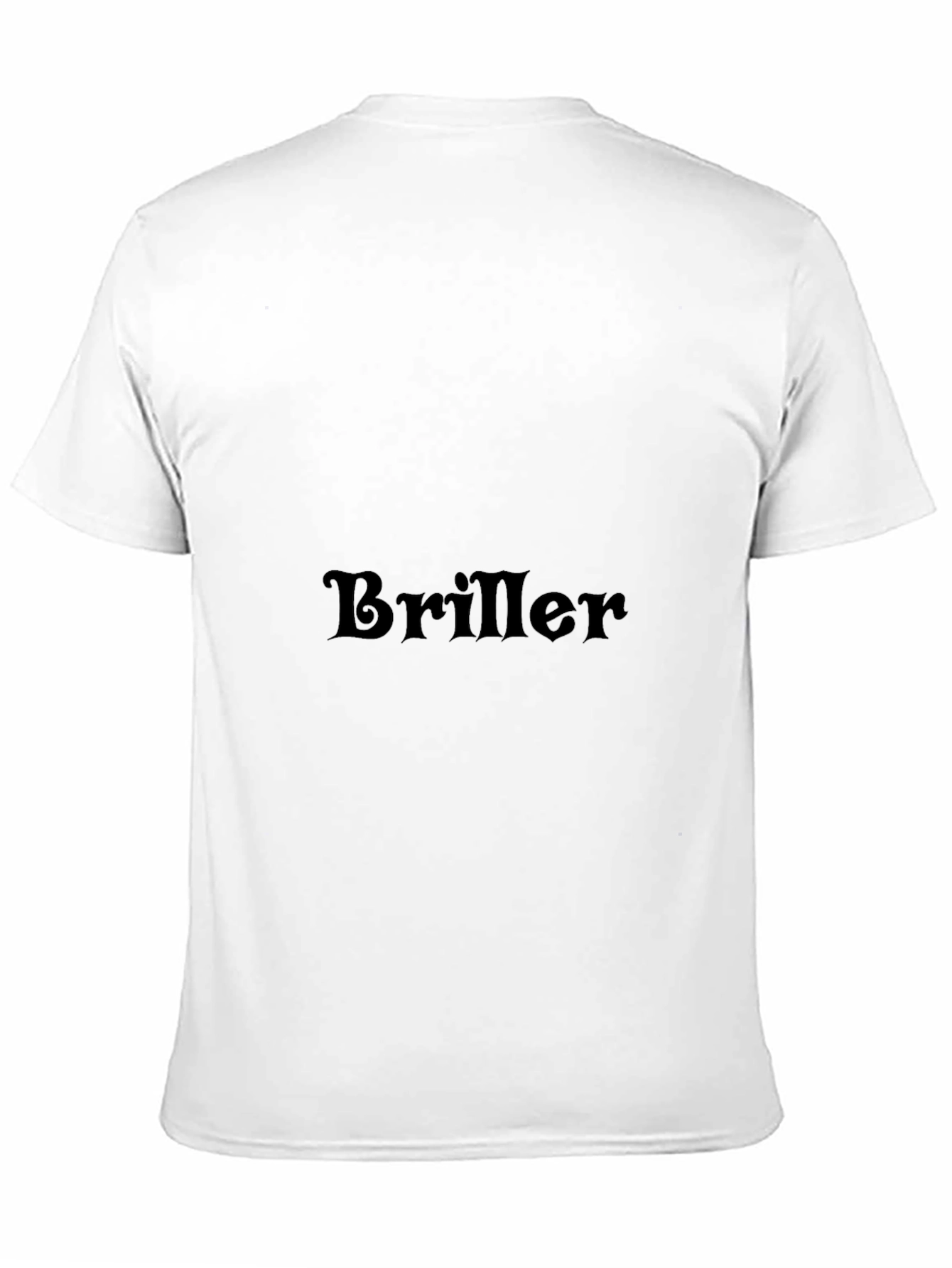 Briller Graphic Tee - Stylish Black T-Shirt