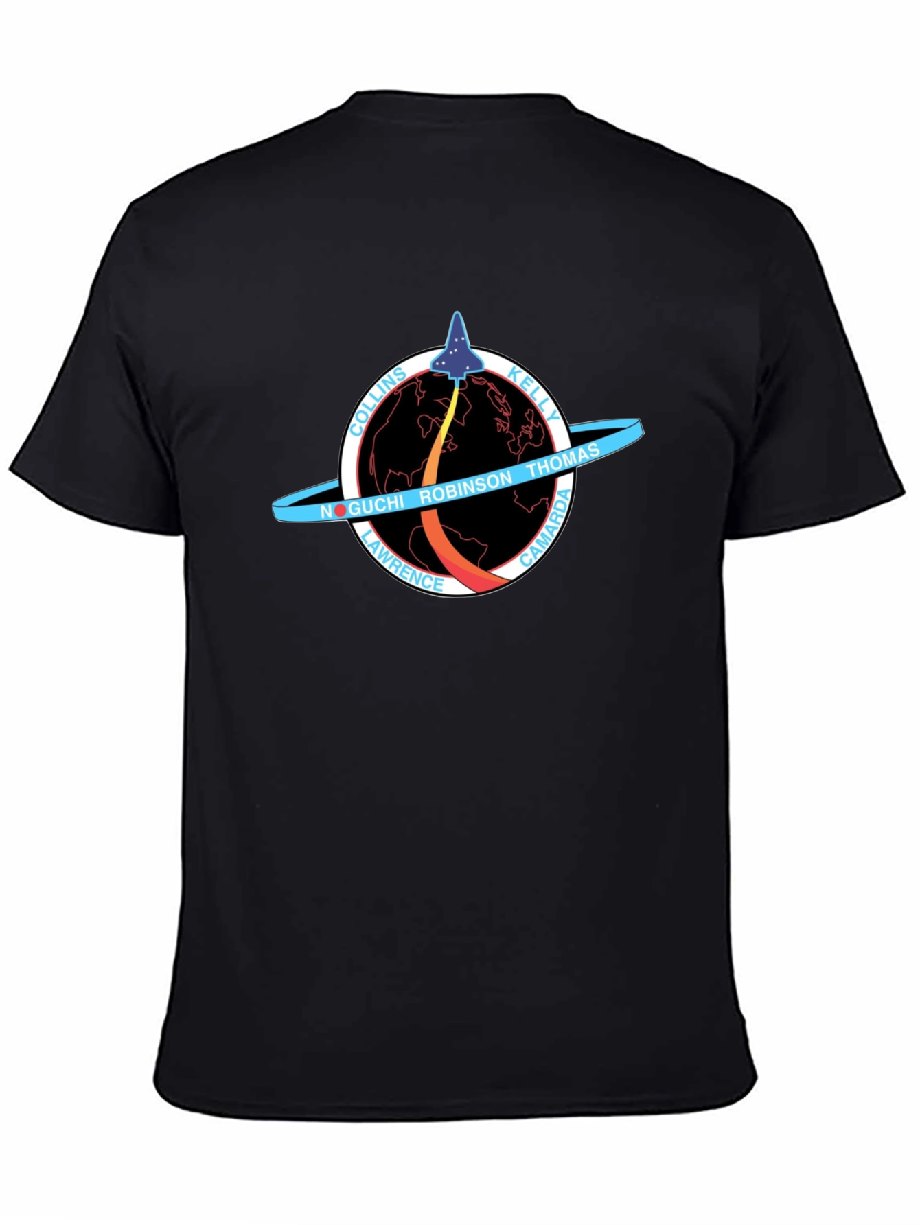 Astronaut Crew Mission Graphic T-Shirt
