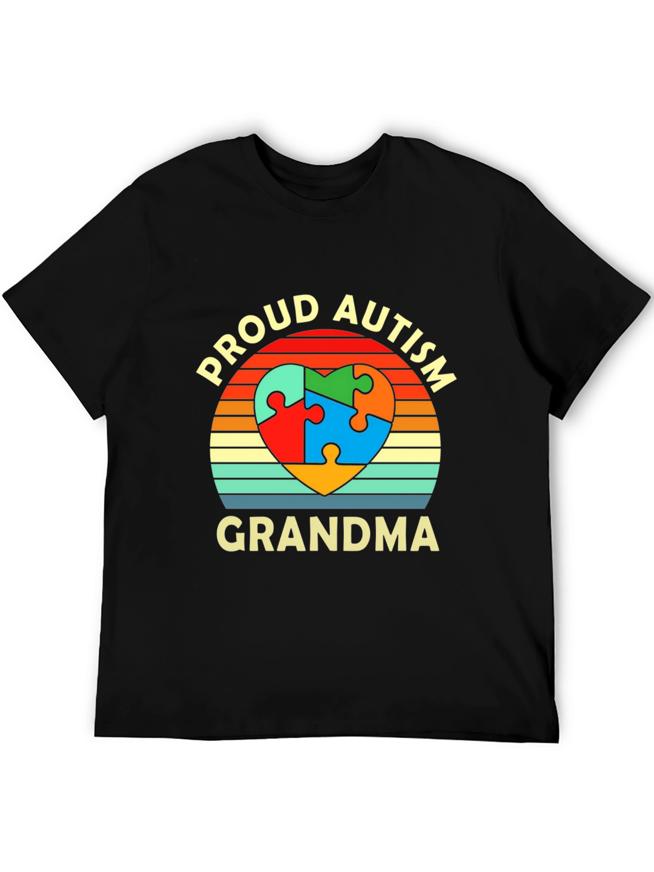 Proud Autism Grandma T-Shirt
