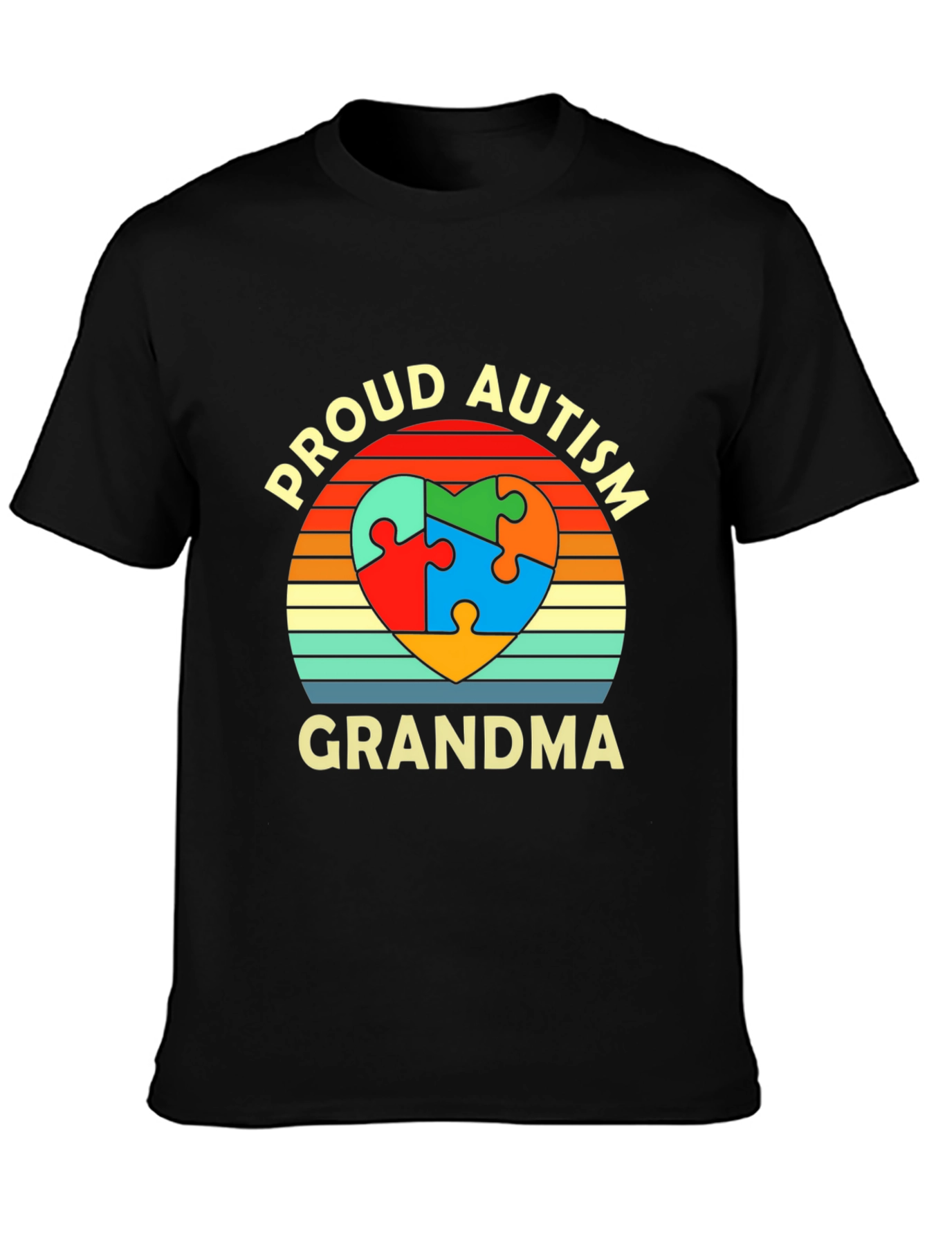 Proud Autism Grandma T-Shirt